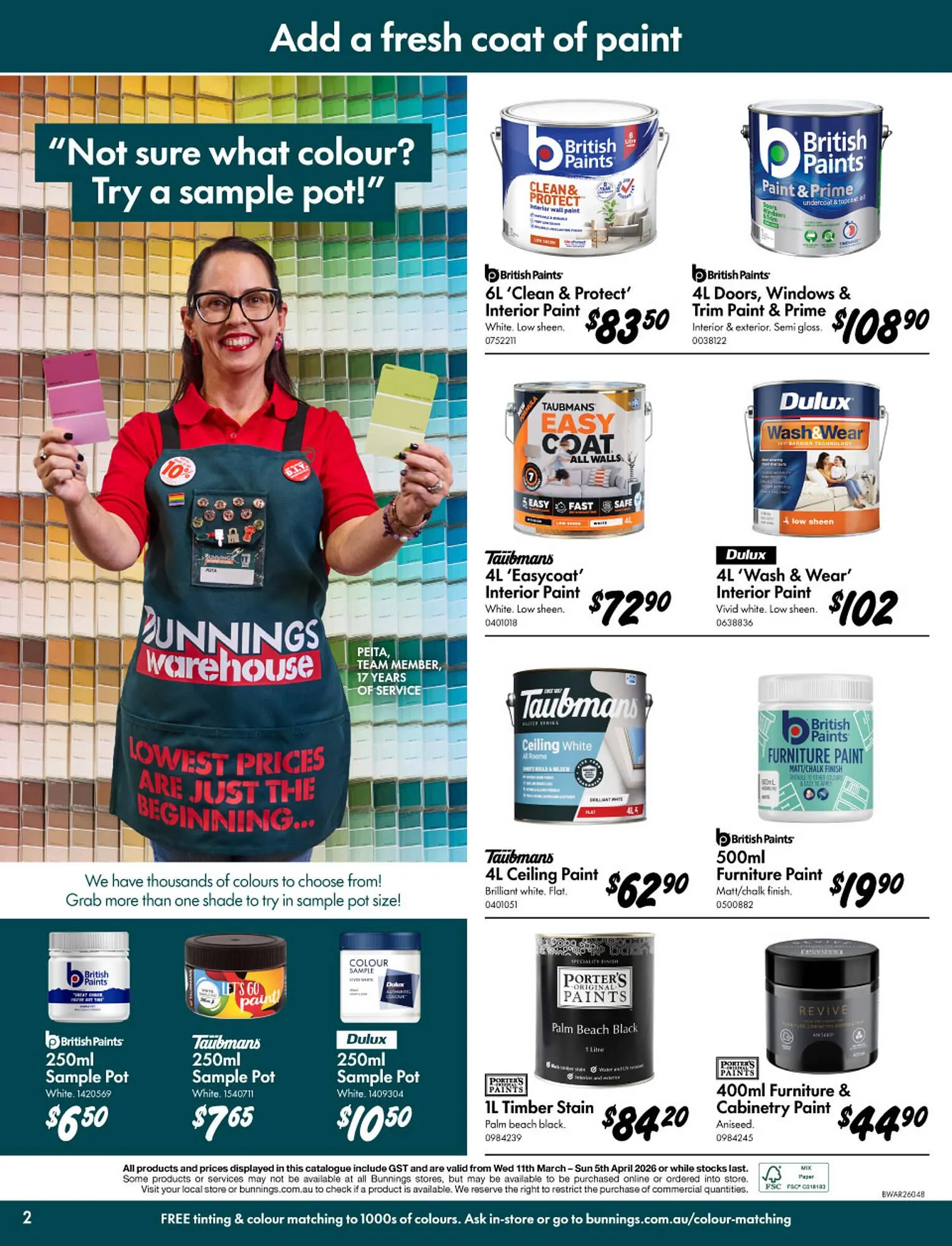 Bunnings catalogue - Catalogue valid from 11 March to 5 April 2026 - page 2