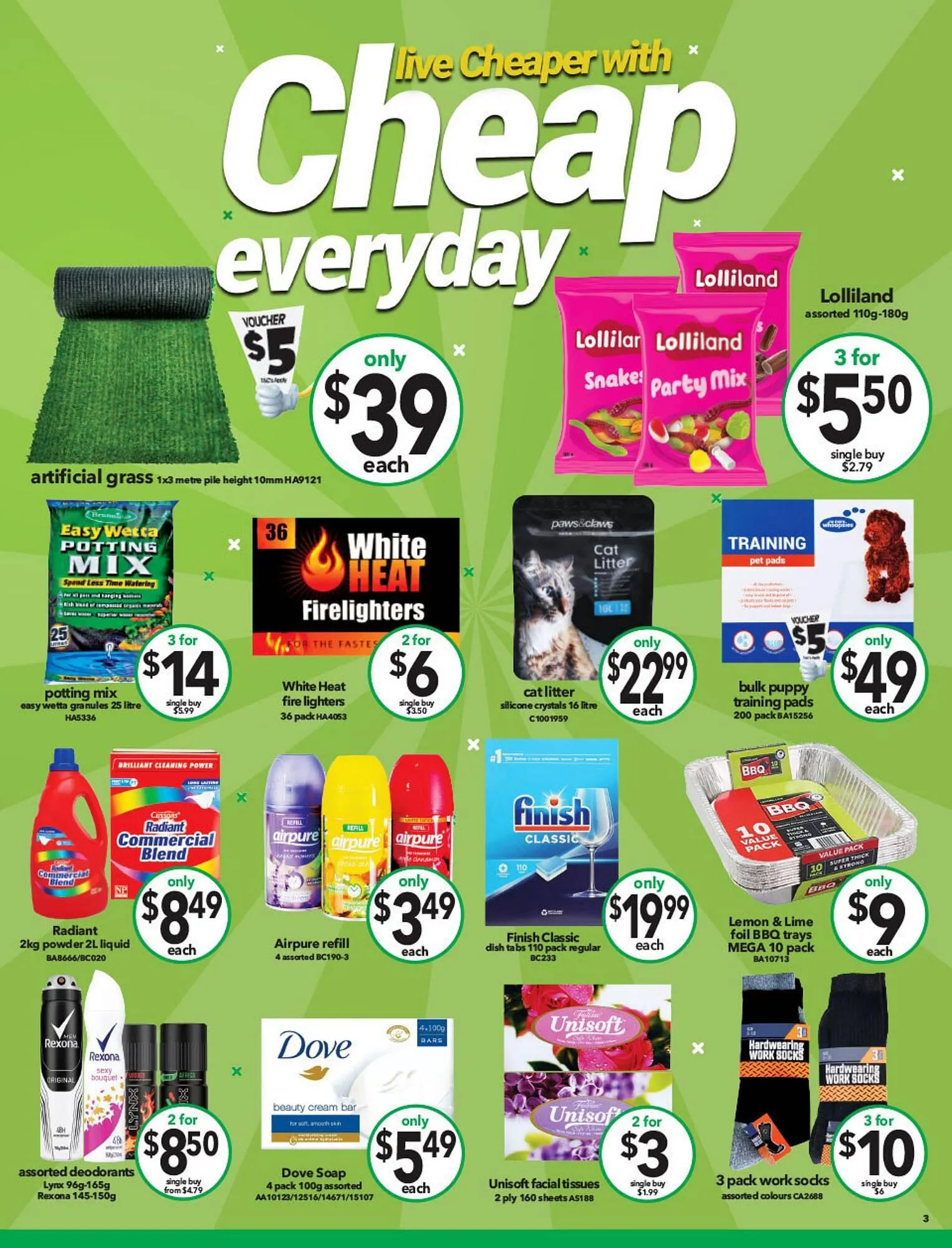 Cheap as Chips catalogue - Catalogue valid from 18 June to 1 July 2025 - page 3