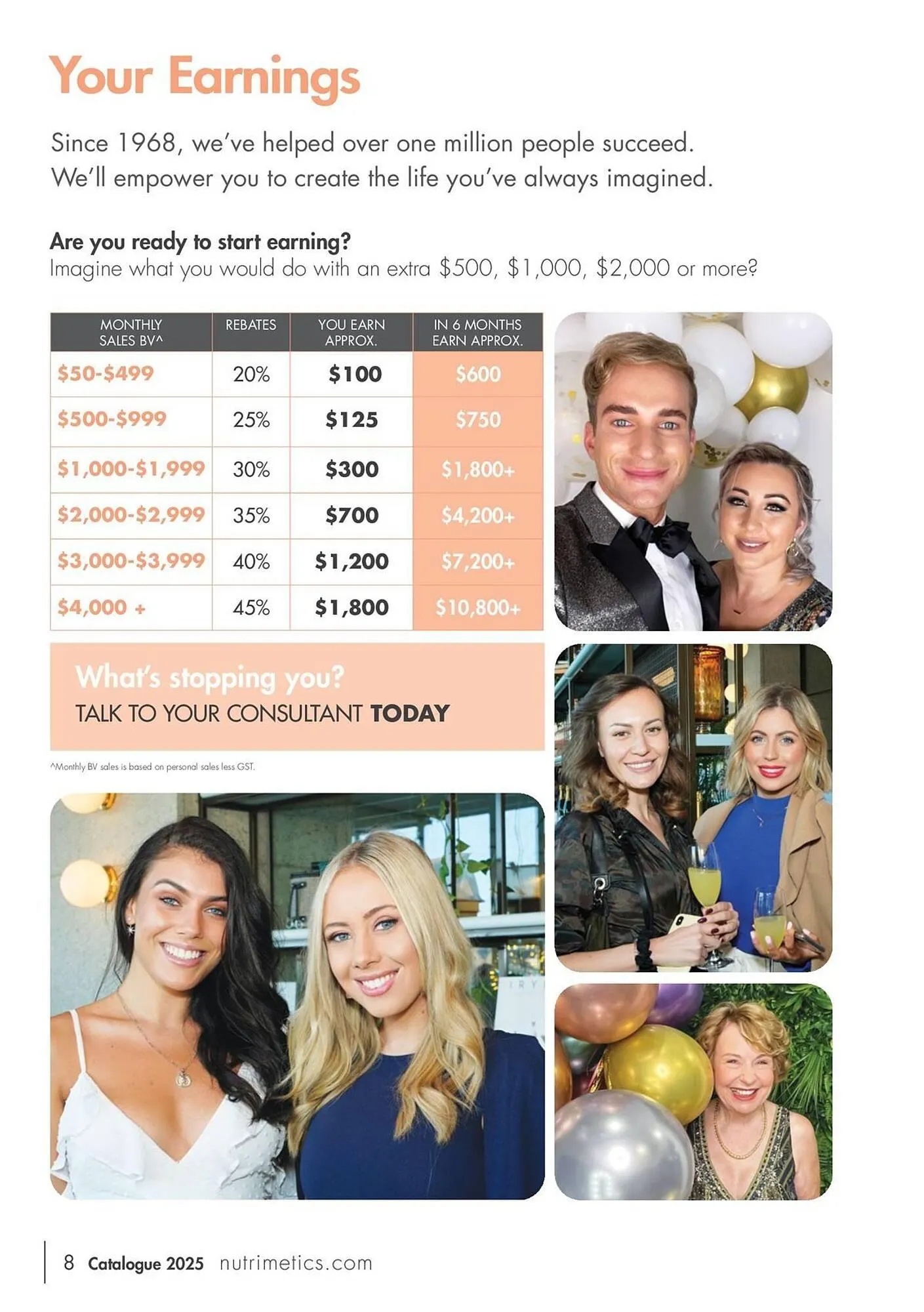 Nutrimetics catalogue - Catalogue valid from 16 January to 31 December 2025 - page 8