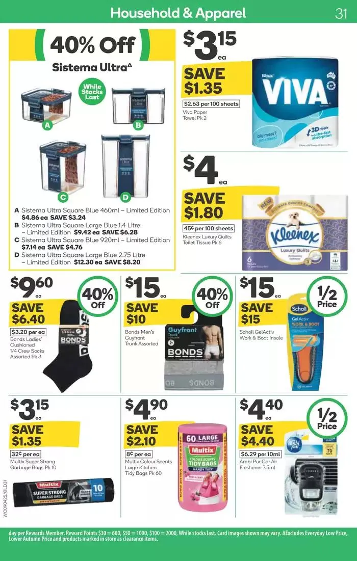 Weekly Specials - 09/04 - Catalogue valid from 9 April to 16 April 2025 - page 31