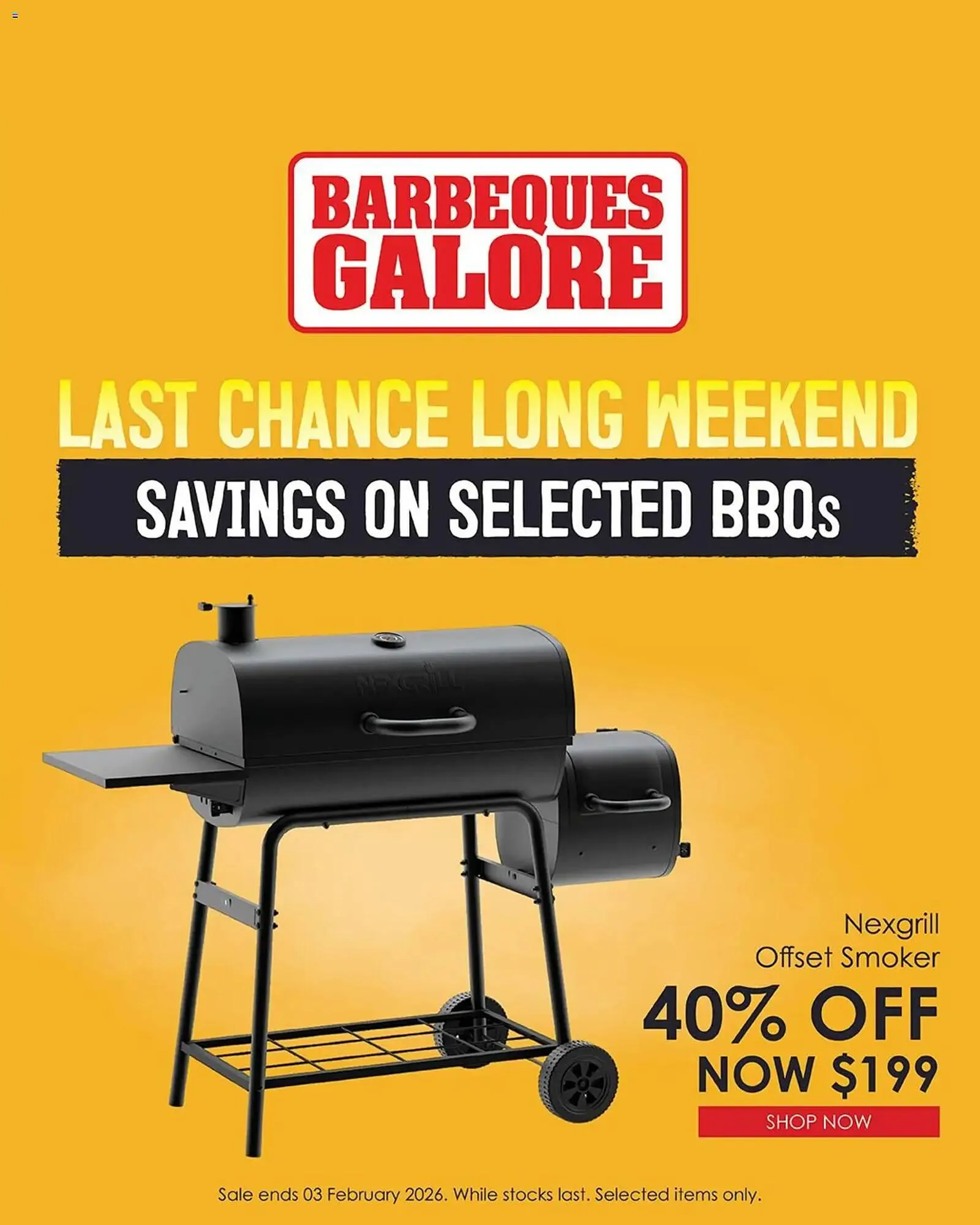 Barbeques Galore catalogue - Catalogue valid from 28 January to 3 February 2026 - page 3