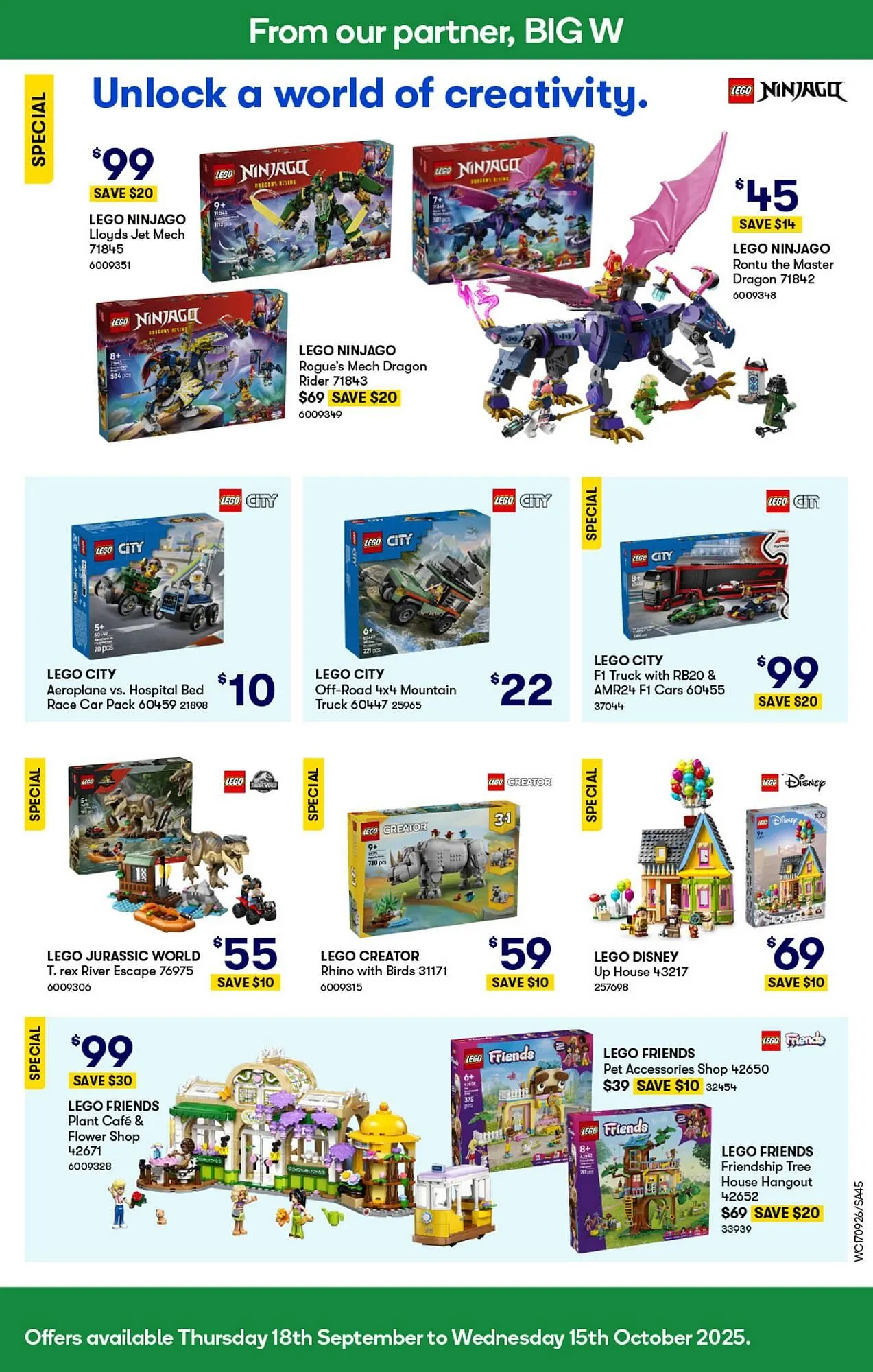 Woolworths catalogue - Catalogue valid from 17 September to 23 September 2025 - page 45