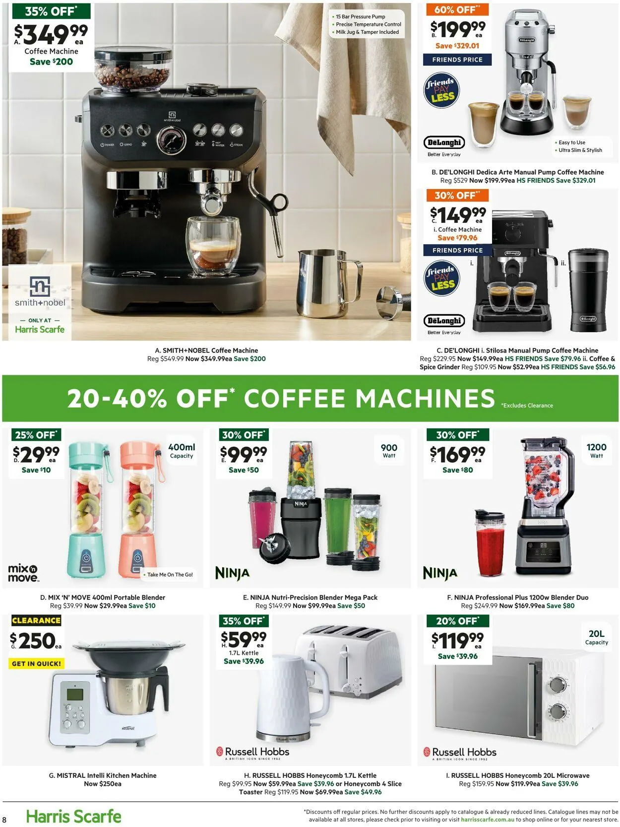 Harris Scarfe Current catalogue - Catalogue valid from 20 September to 12 October 2025 - page 8