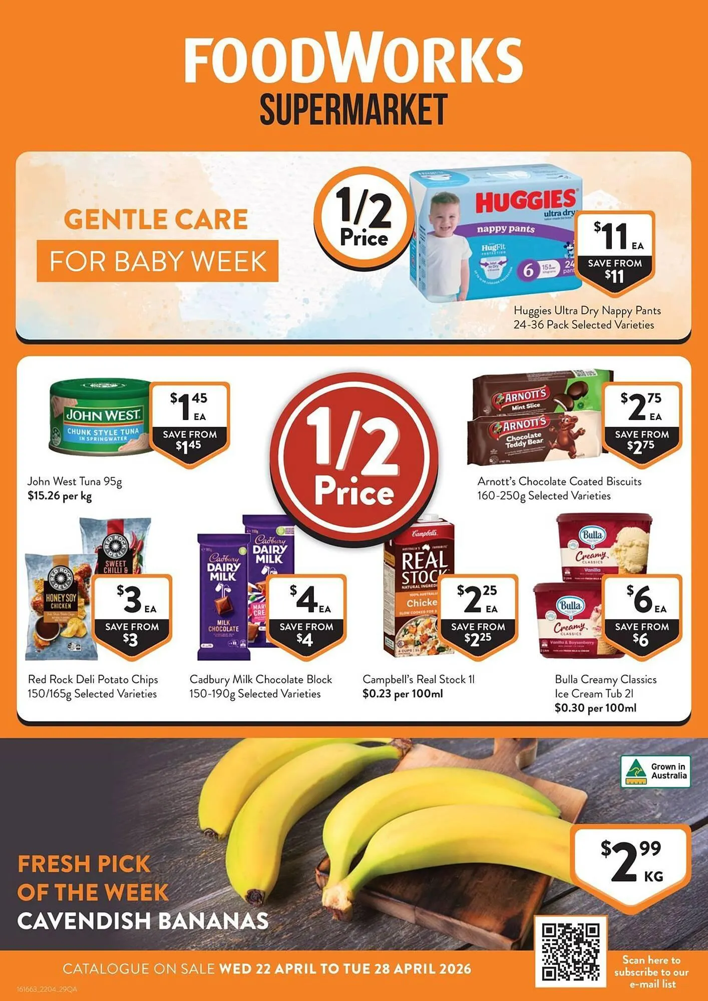 Foodworks catalogue - Catalogue valid from 22 April to 28 April 2026 - page 1