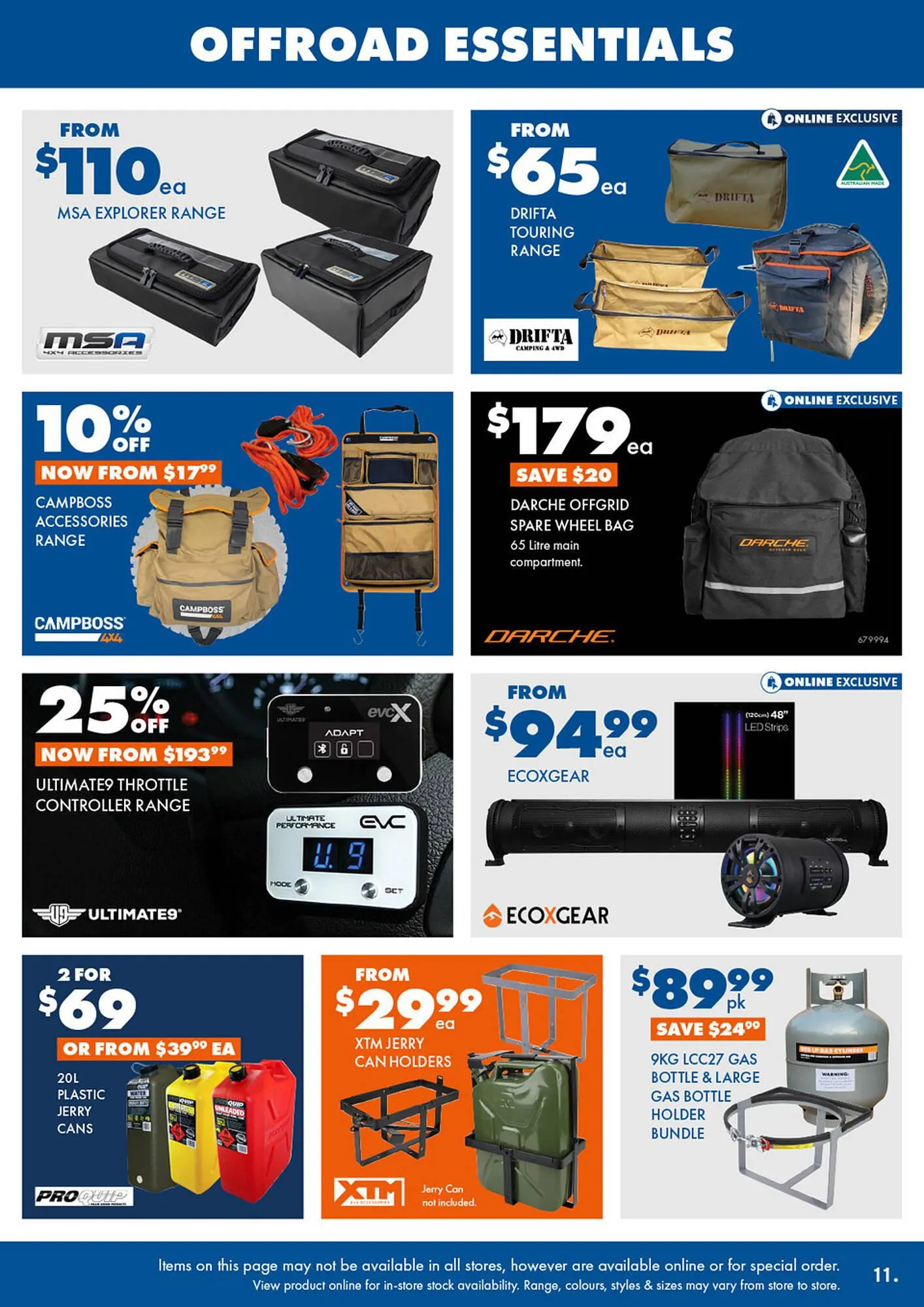 BCF catalogue - Catalogue valid from 21 July to 10 August 2025 - page 11