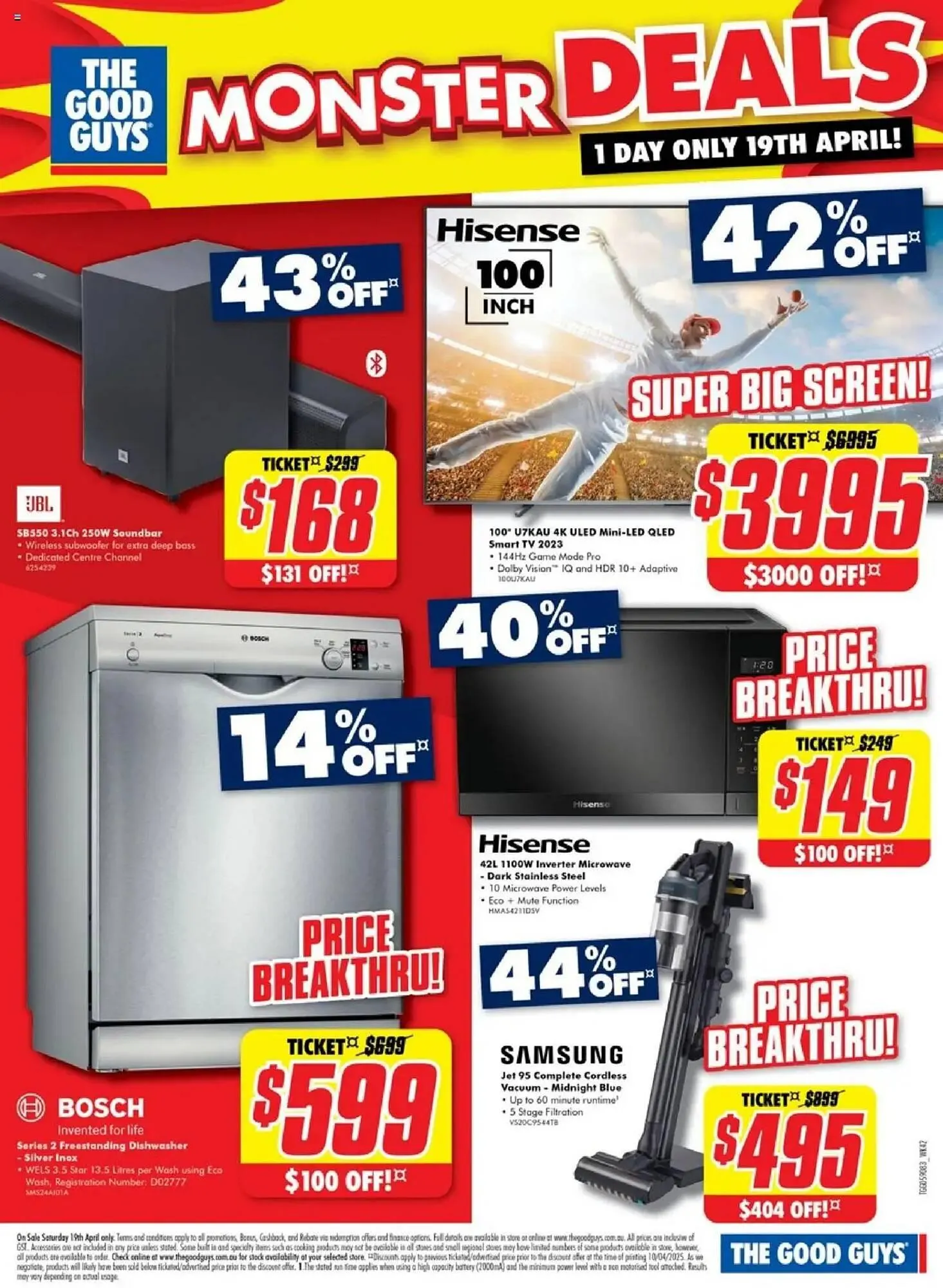 The Good Guys catalogue - Catalogue valid from 17 April to 19 April 2025 - page 3