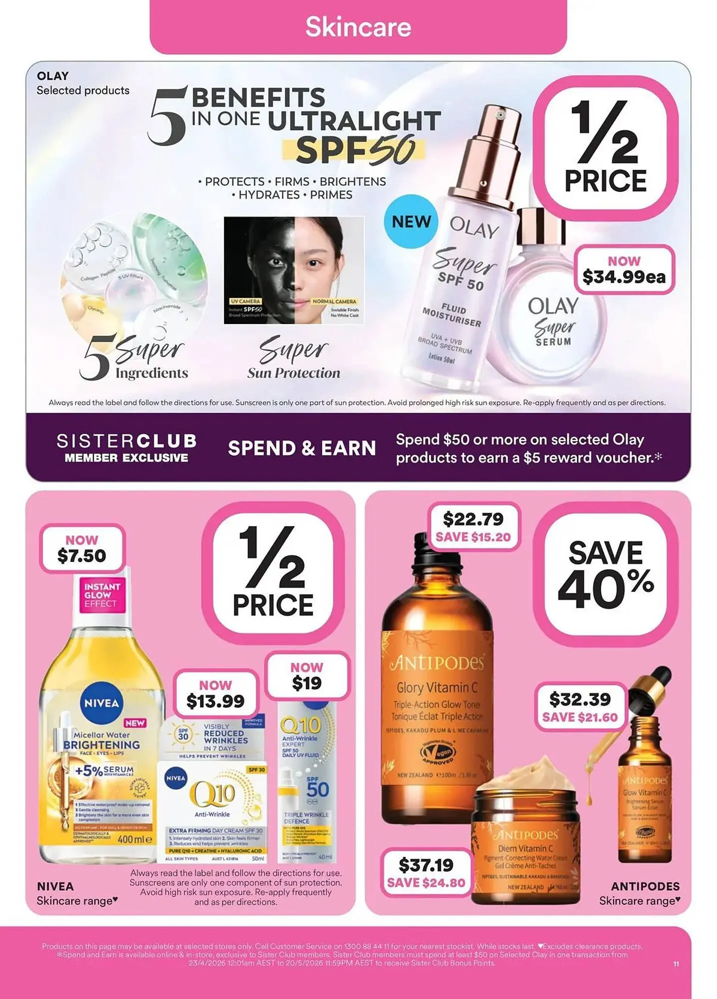 Priceline catalogue - Catalogue valid from 23 April to 6 May 2026 - page 11