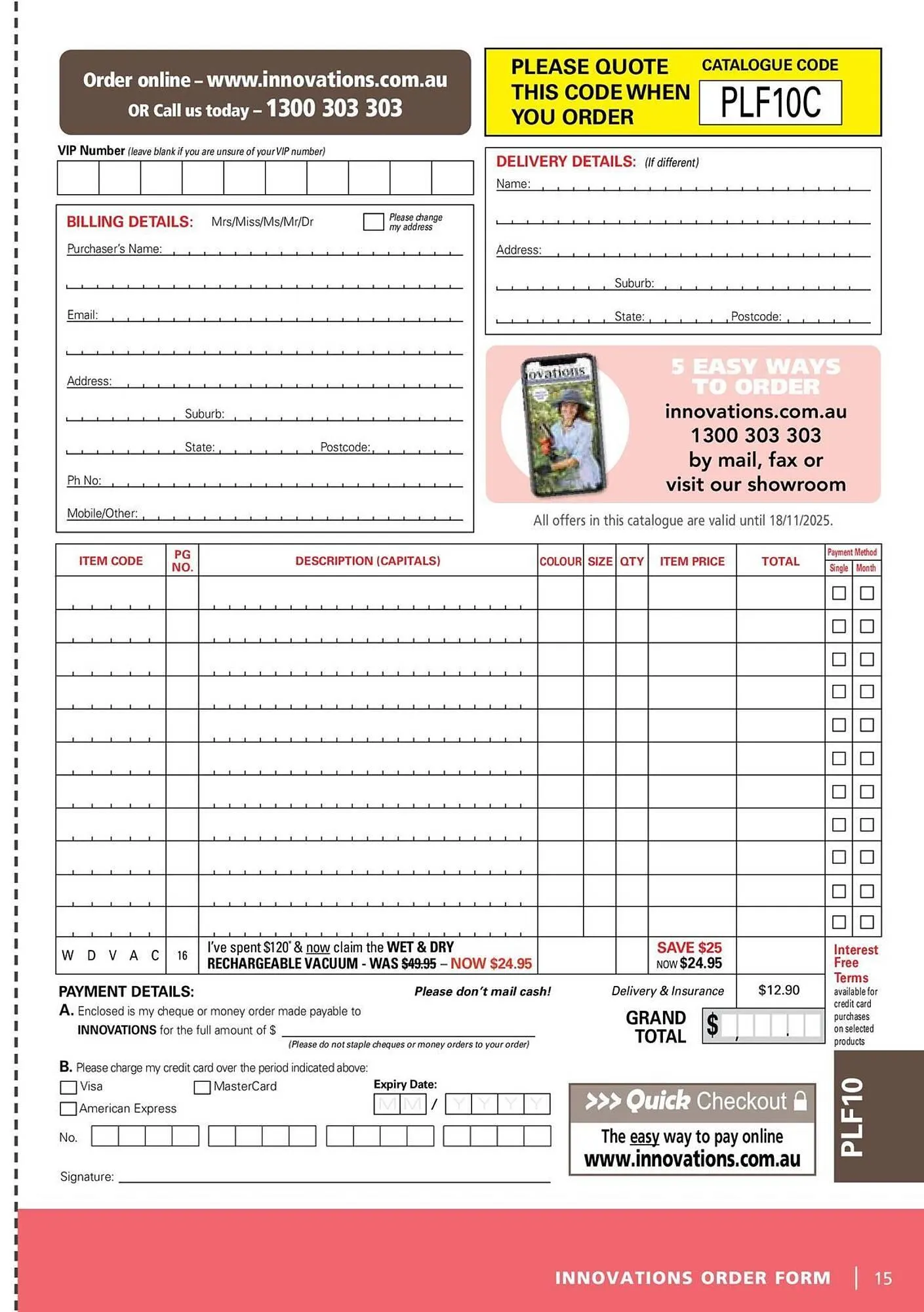 Innovations catalogue - Catalogue valid from 24 September to 18 October 2025 - page 15