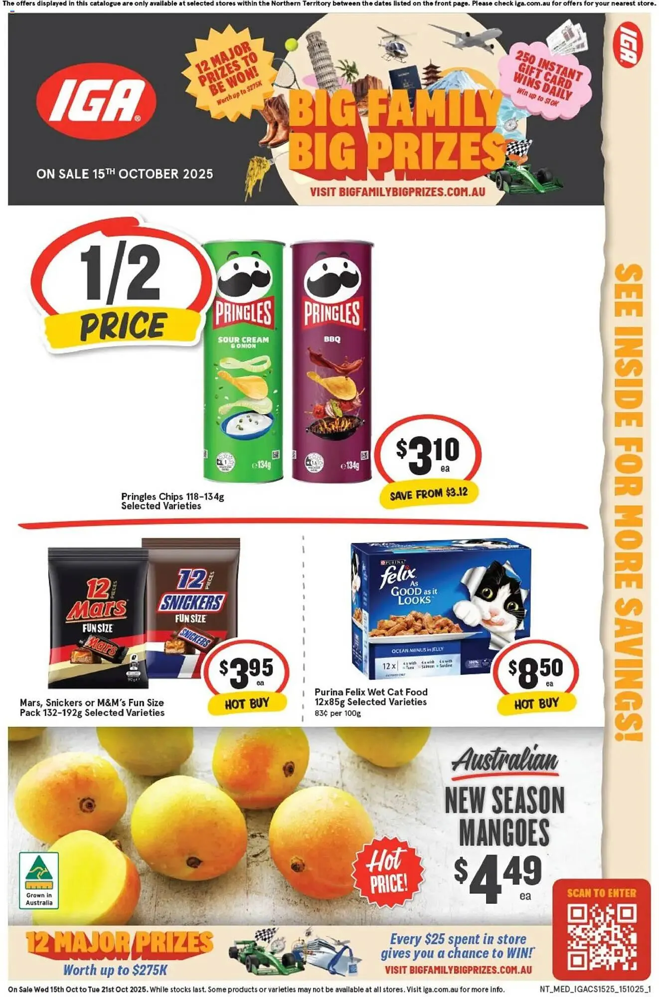 IGA catalogue - Catalogue valid from 14 October to 15 October 2025 - page 1