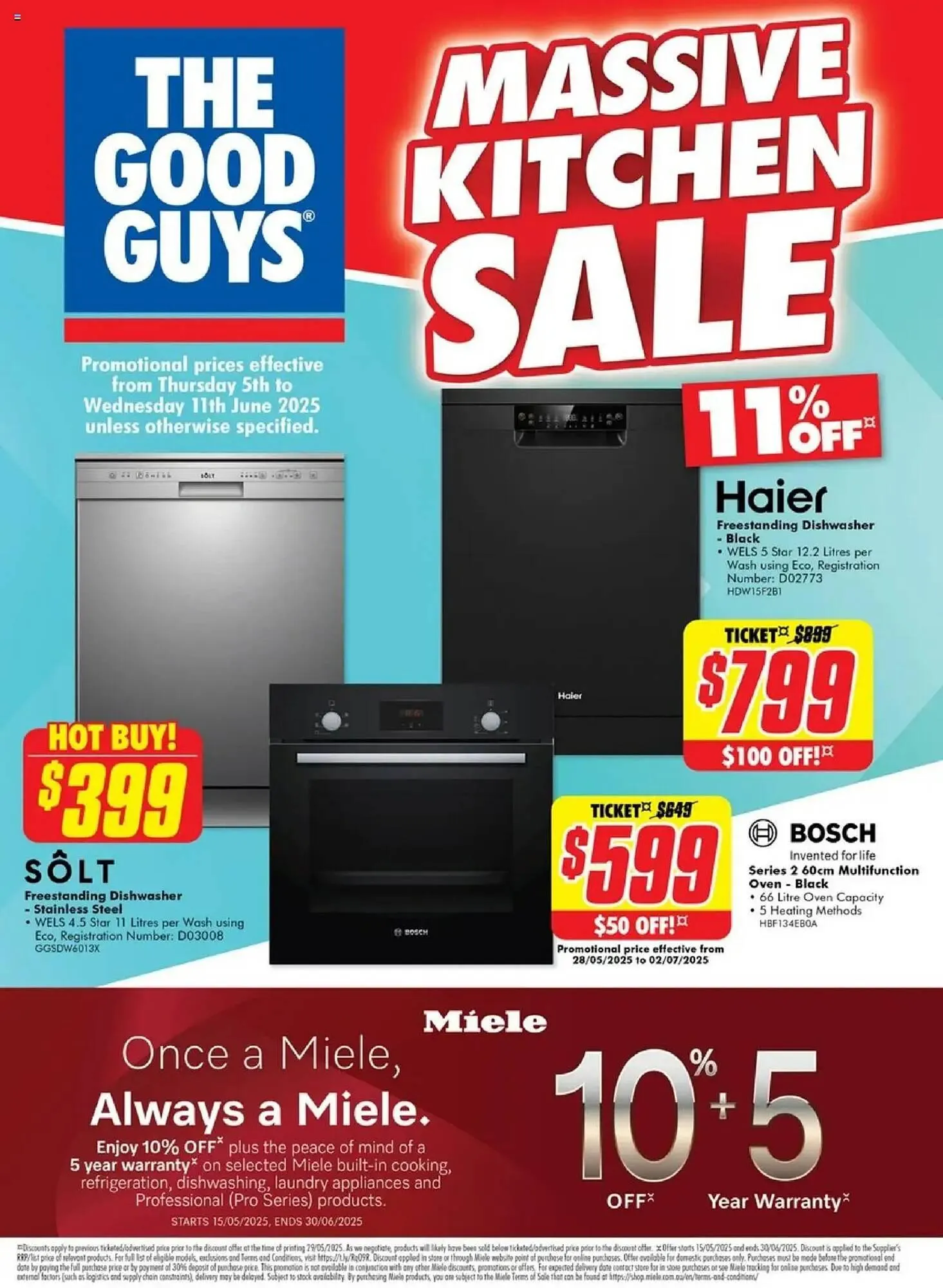 The Good Guys catalogue - Catalogue valid from 5 June to 11 June 2025 - page 1
