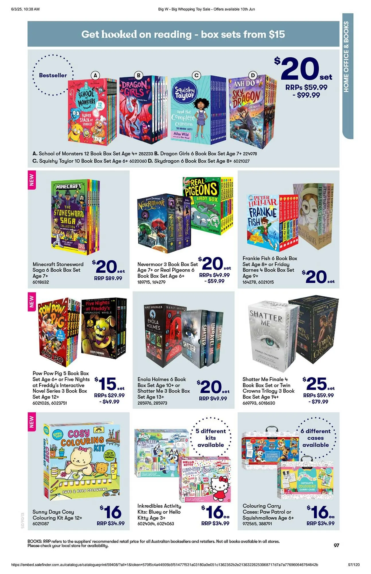 BIG W catalogue - Catalogue valid from 10 June to 9 July 2025 - page 97