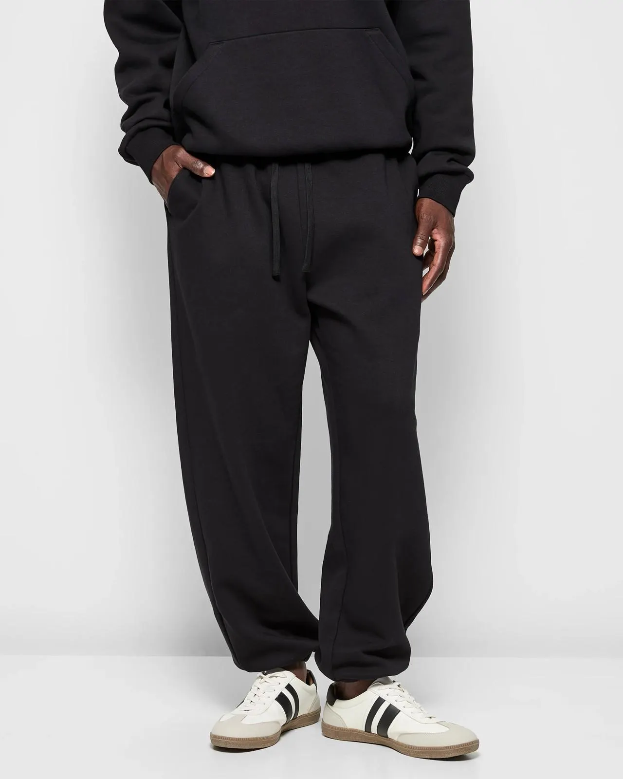 Fleece Trackpants - Commons - Black