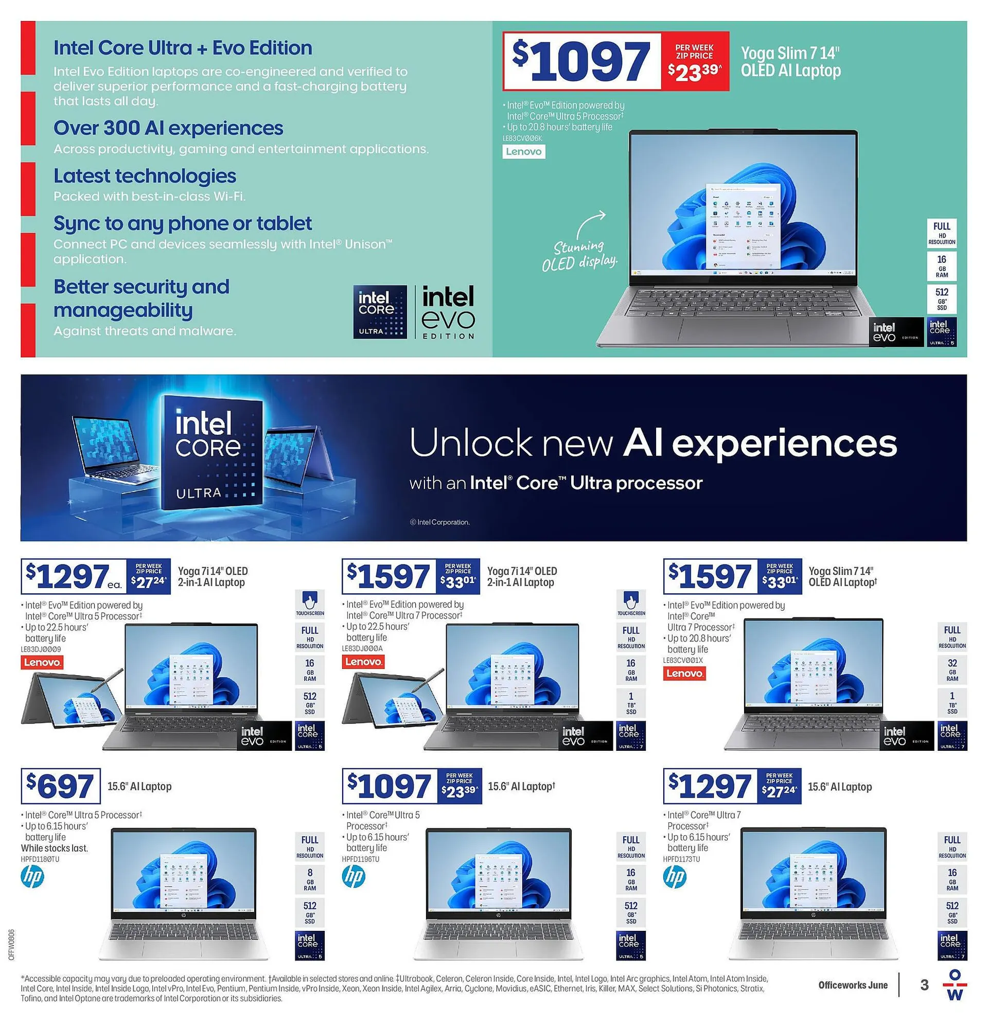 Officeworks catalogue - Catalogue valid from 11 June to 30 June 2025 - page 3