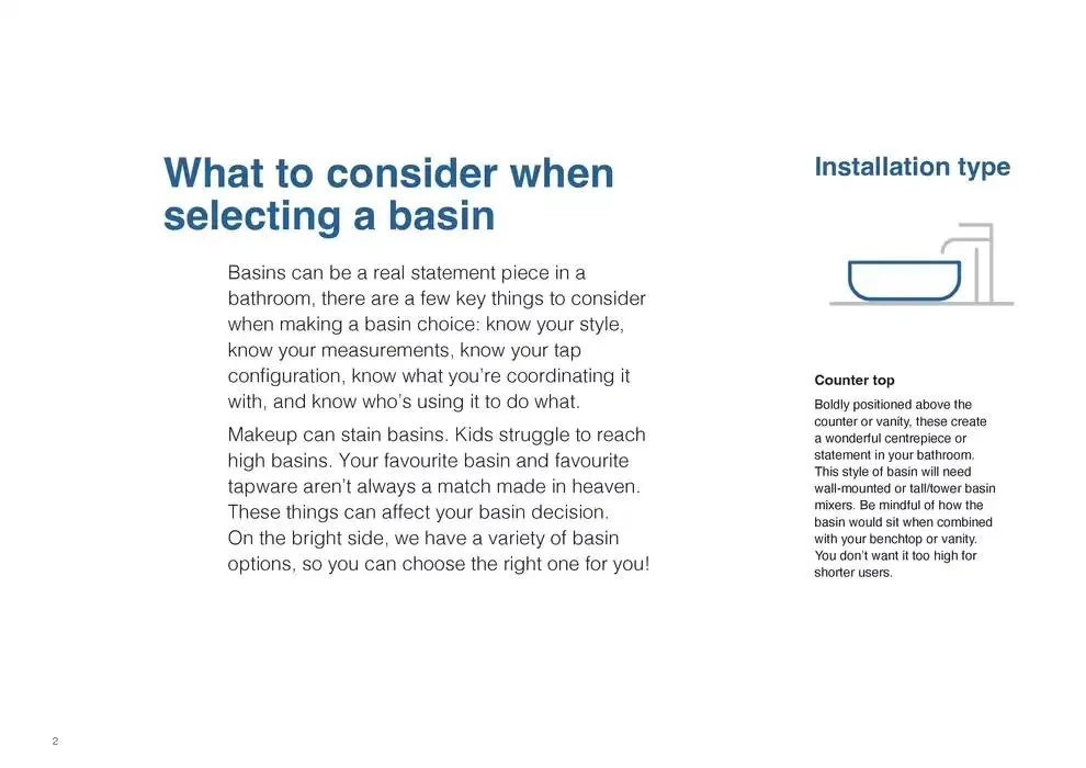 Raymor Brochure Basins 2025 - Catalogue valid from 24 December to 31 January 2025 - page 2