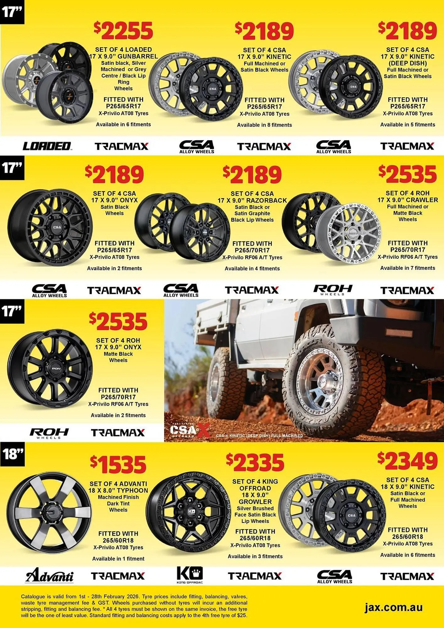 Jax Tyres catalogue - Catalogue valid from 2 February to 28 February 2026 - page 12