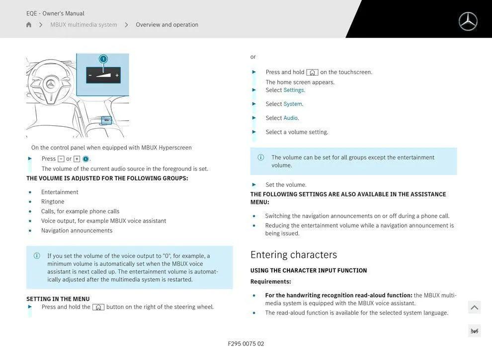 EQE Sedan - Catalogue valid from 11 September to 11 September 2025 - page 549