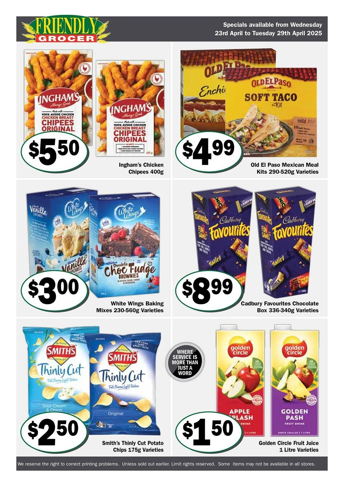 Friendly Grocer catalogue - Catalogue valid from 23 April to 29 April 2025 - page 4