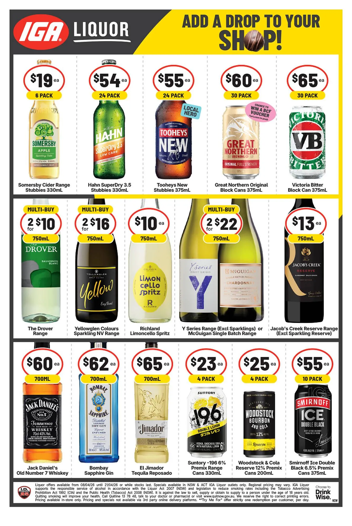 IGA Liquor catalogue - Catalogue valid from 8 April to 21 April 2026 - page 2