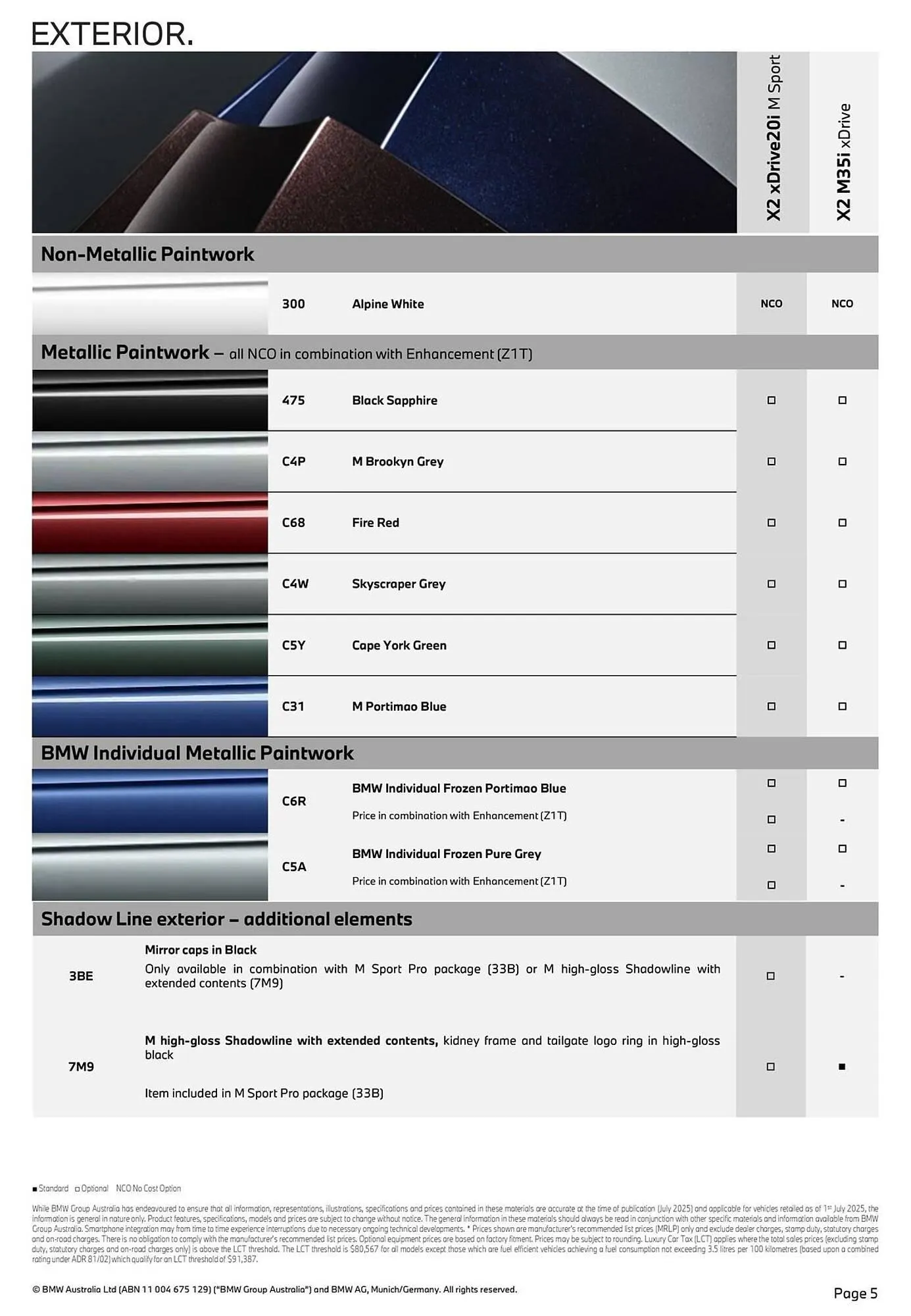 BMW catalogue - Catalogue valid from 7 August to 7 August 2026 - page 5