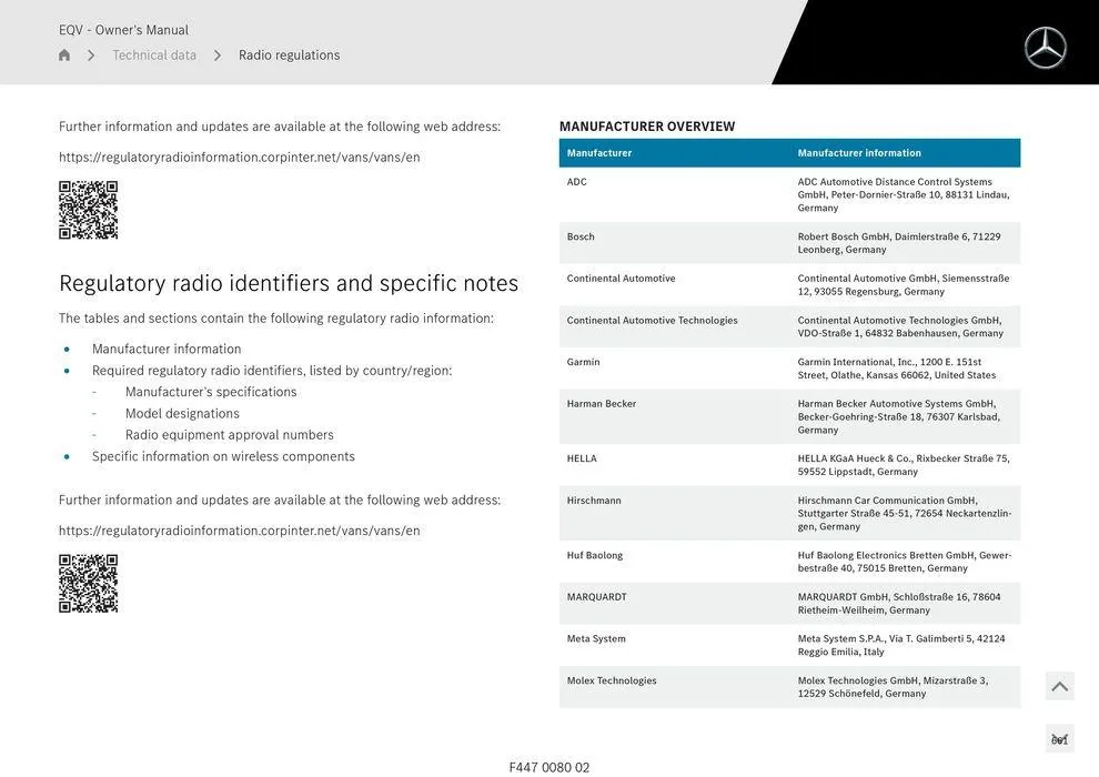 EQV MPV - Catalogue valid from 11 September to 11 September 2025 - page 661
