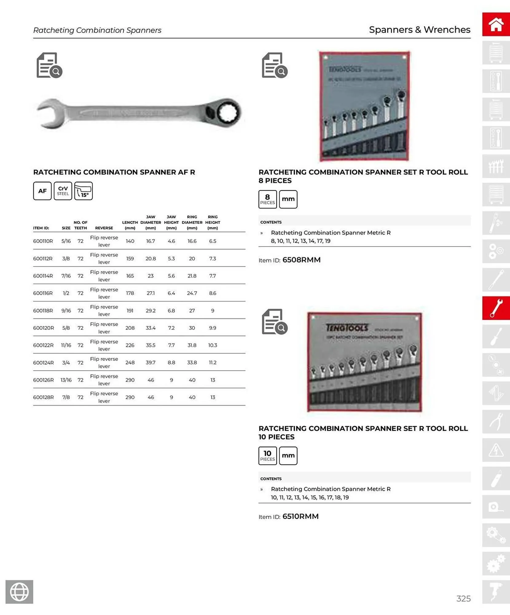 Teng Tools catalogue - Catalogue valid from 28 March to 31 December 2025 - page 326