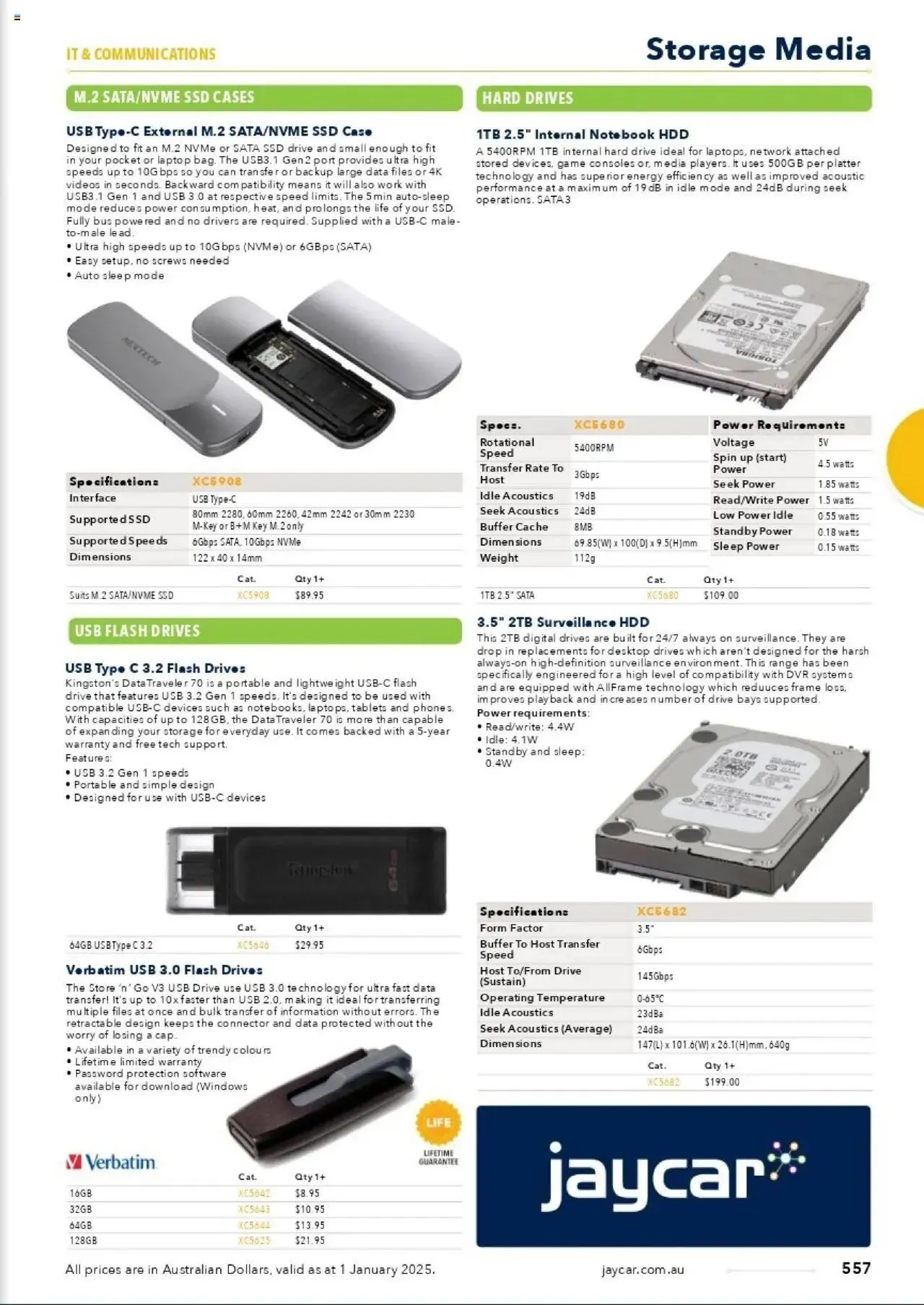 Jaycar Celebrating 40 Years in Electronics - Catalogue valid from 1 January to 29 August 2025 - page 485