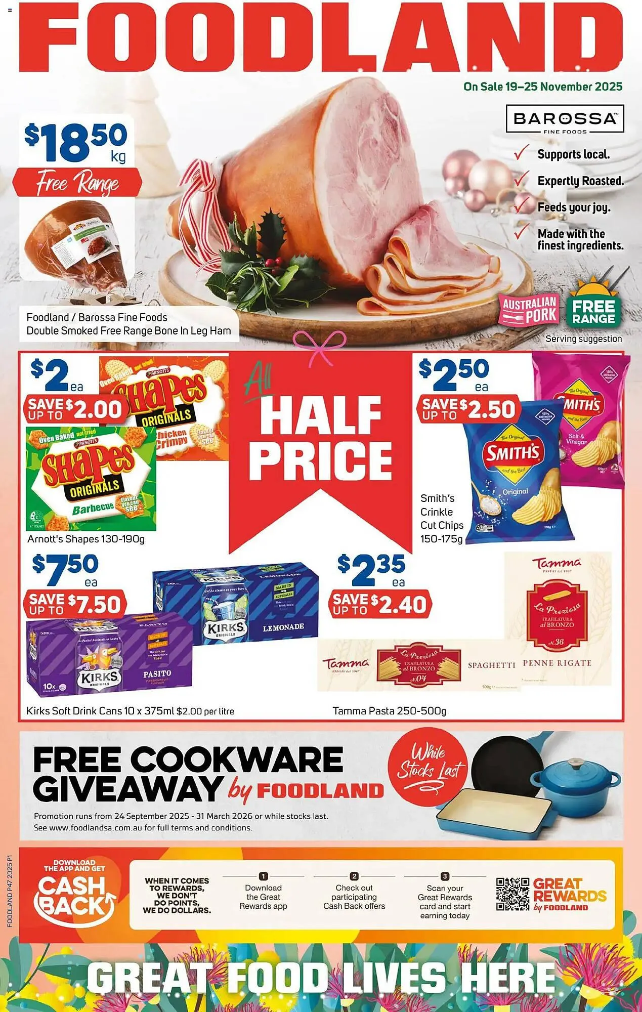 Foodland catalogue - Catalogue valid from 18 November to 25 November 2025 - page 1