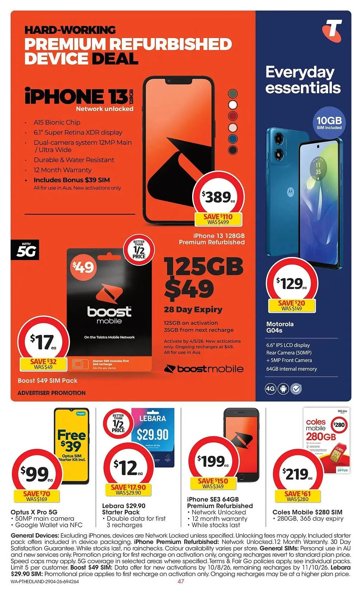 Coles catalogue - Catalogue valid from 29 April to 5 May 2026 - page 47