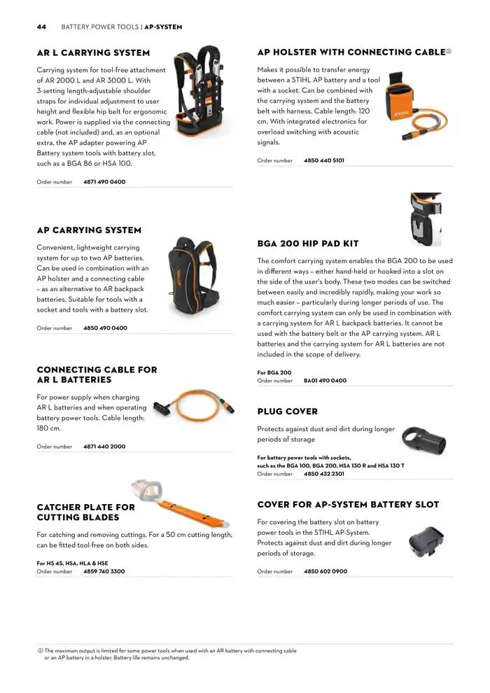 Catalogue 2024 - Catalogue valid from 26 June to 5 January 2025 - page 44