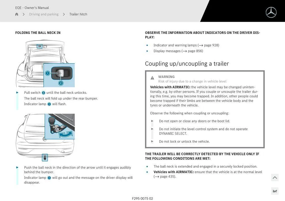 EQE Sedan - Catalogue valid from 11 September to 11 September 2025 - page 477