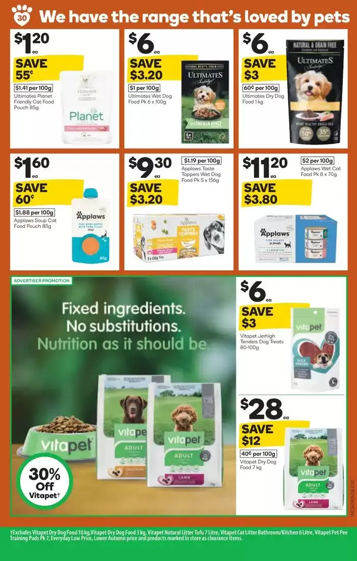 Weekly Specials - 16/04 - Catalogue valid from 16 April to 22 April 2025 - page 30