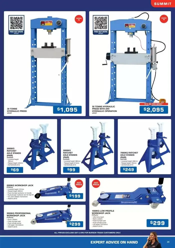 Tools & Equipment Q1 2025 - Catalogue valid from 1 January to 31 March 2025 - page 35