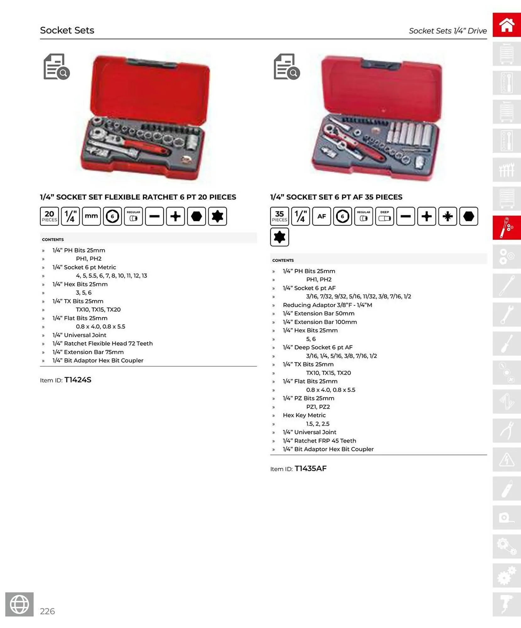 Teng Tools catalogue - Catalogue valid from 28 March to 31 December 2025 - page 227