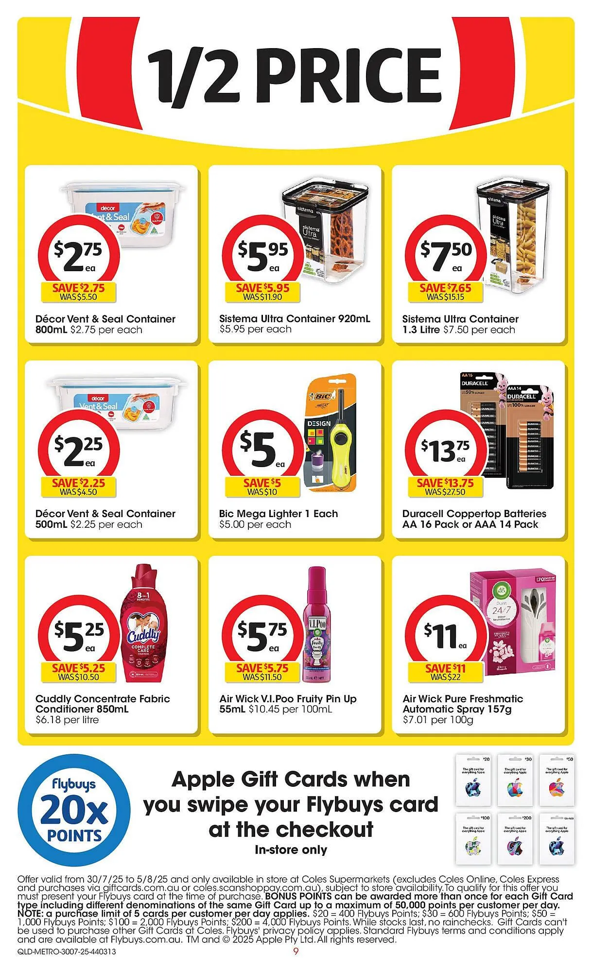 Coles catalogue - Catalogue valid from 29 July to 5 August 2025 - page 9