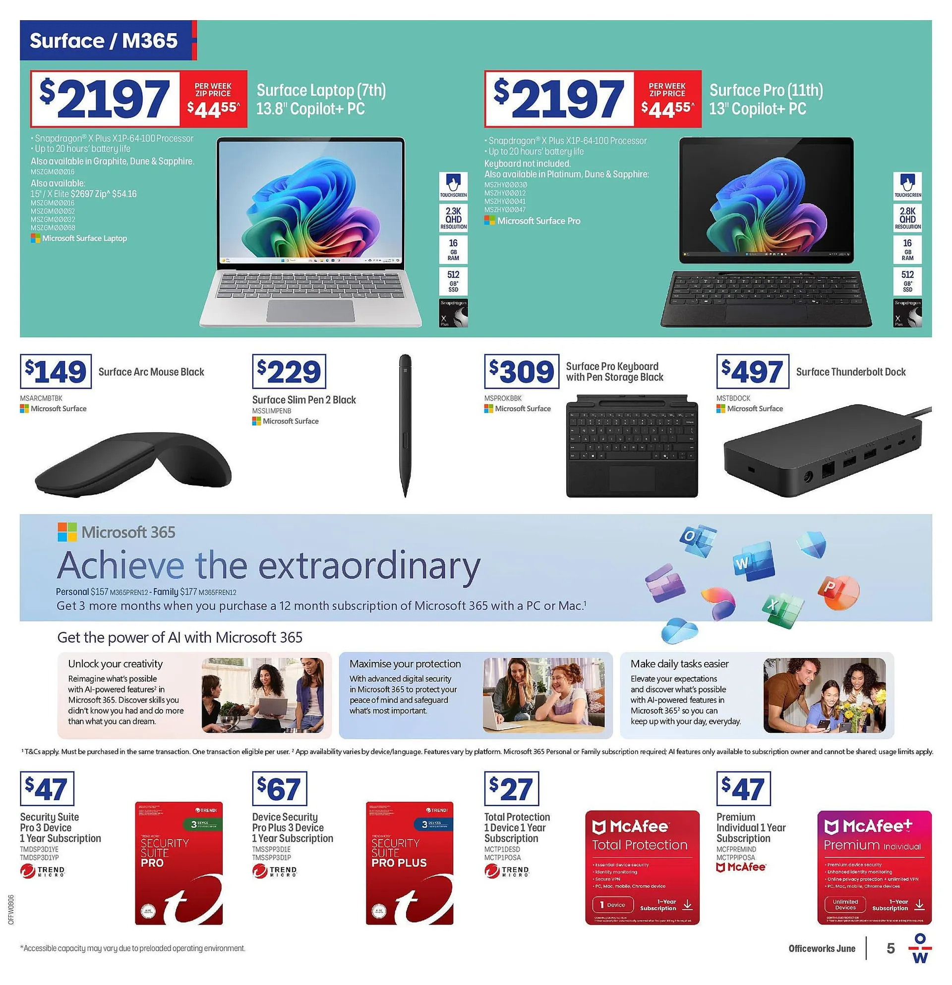 Officeworks catalogue - Catalogue valid from 11 June to 30 June 2025 - page 5