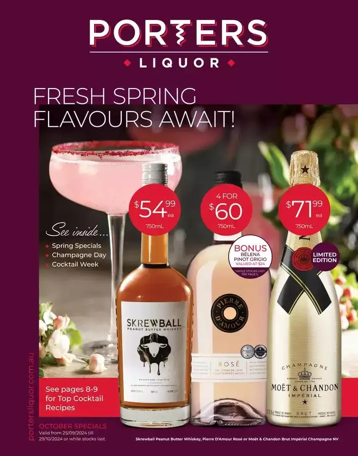 Fresh Spring Flavours Await! - Catalogue valid from 25 September to 29 October 2024 - page 1