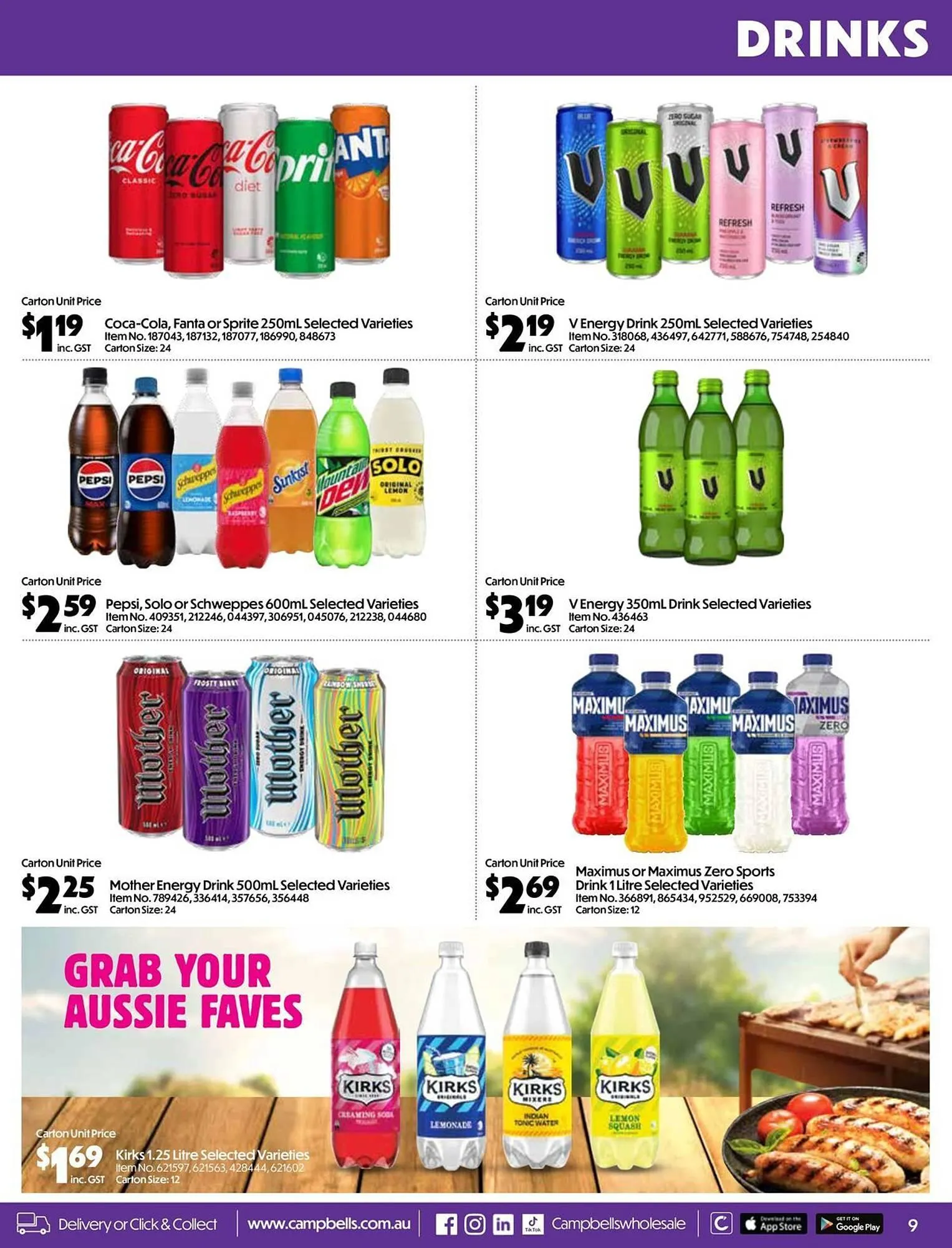 Campbells Wholesale catalogue - Catalogue valid from 29 December to 25 January 2026 - page 9