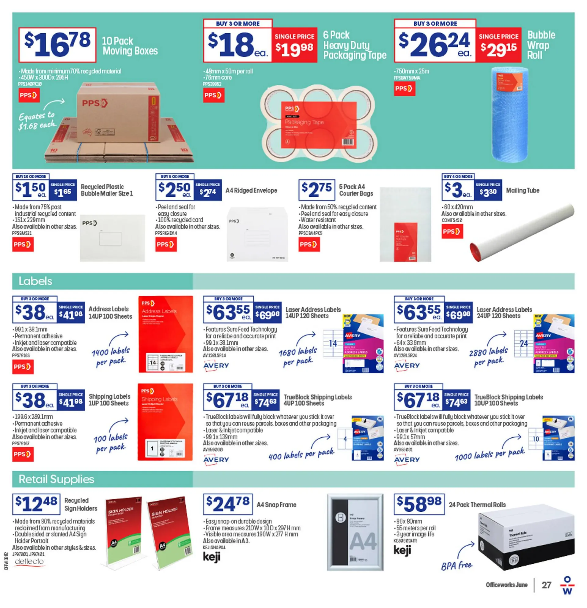 Officeworks catalogue - Catalogue valid from 29 May to 30 June 2025 - page 27