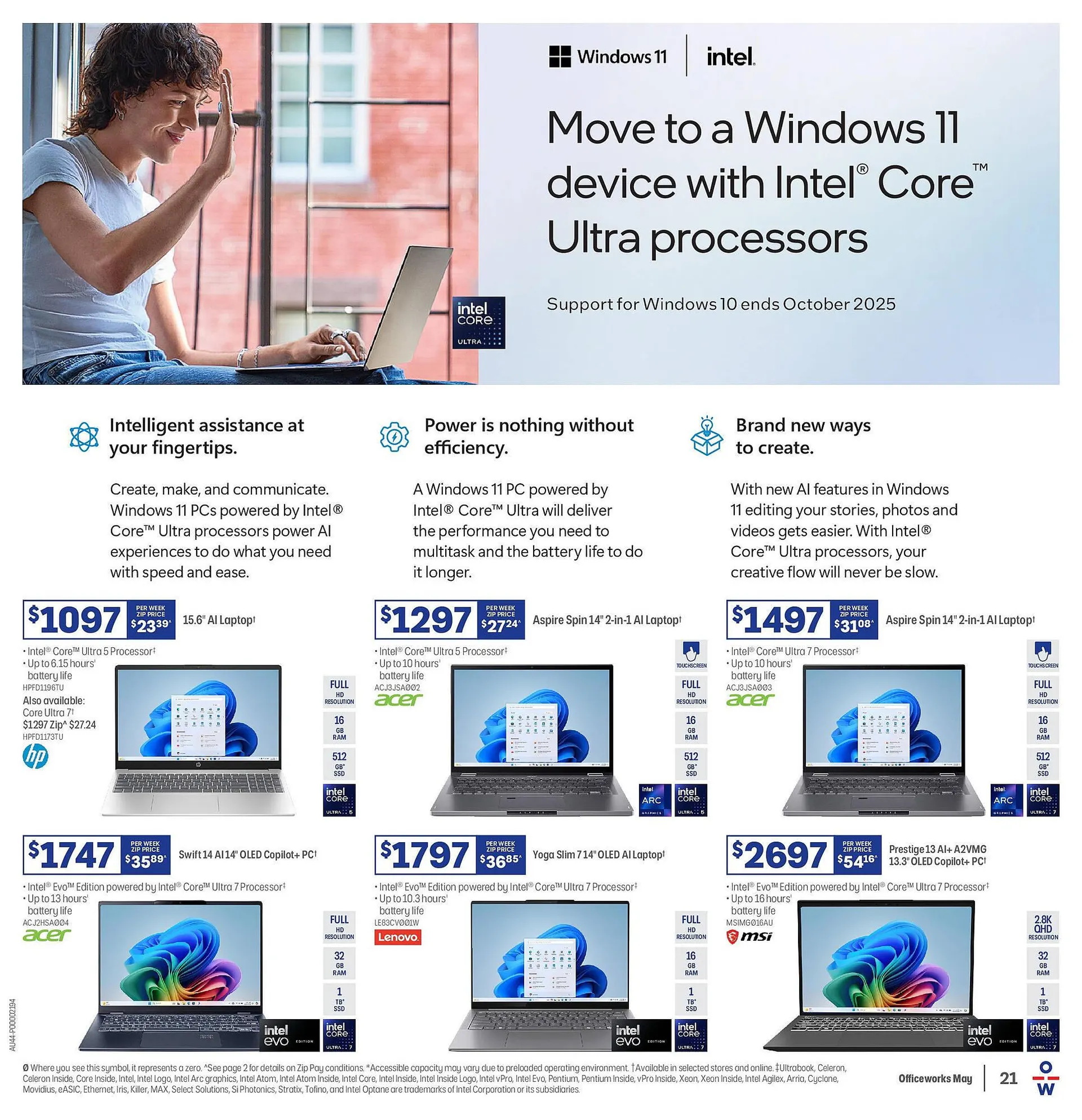 Officeworks catalogue - Catalogue valid from 7 May to 26 May 2025 - page 21