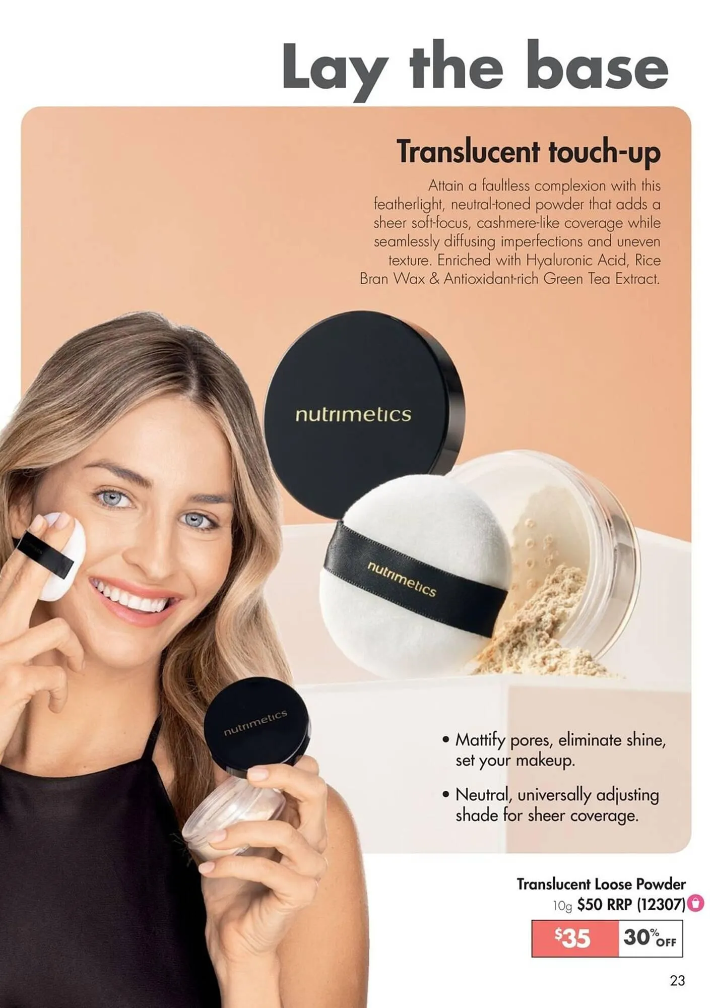 Nutrimetics catalogue - Catalogue valid from 26 June to 31 July 2025 - page 23
