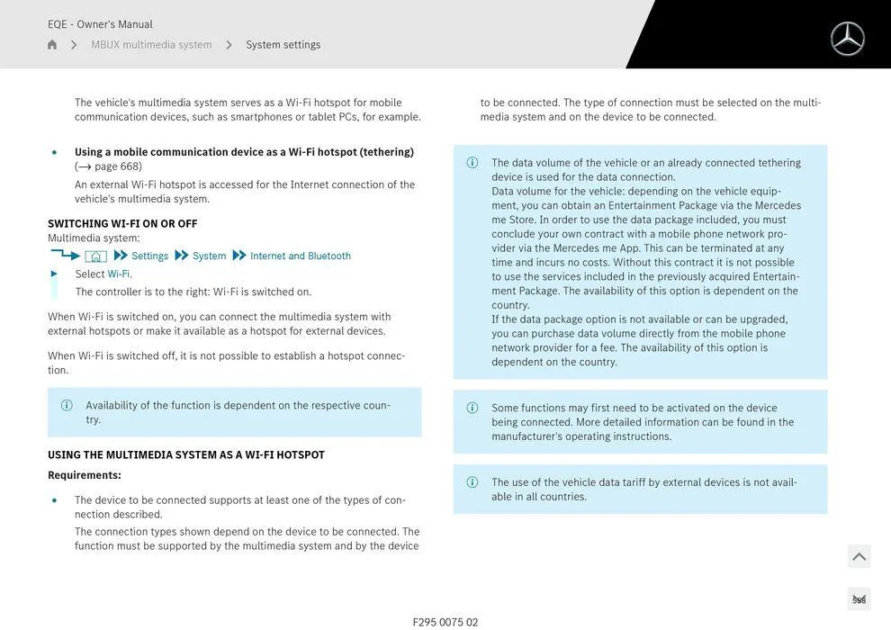 EQE Sedan - Catalogue valid from 11 September to 11 September 2025 - page 558