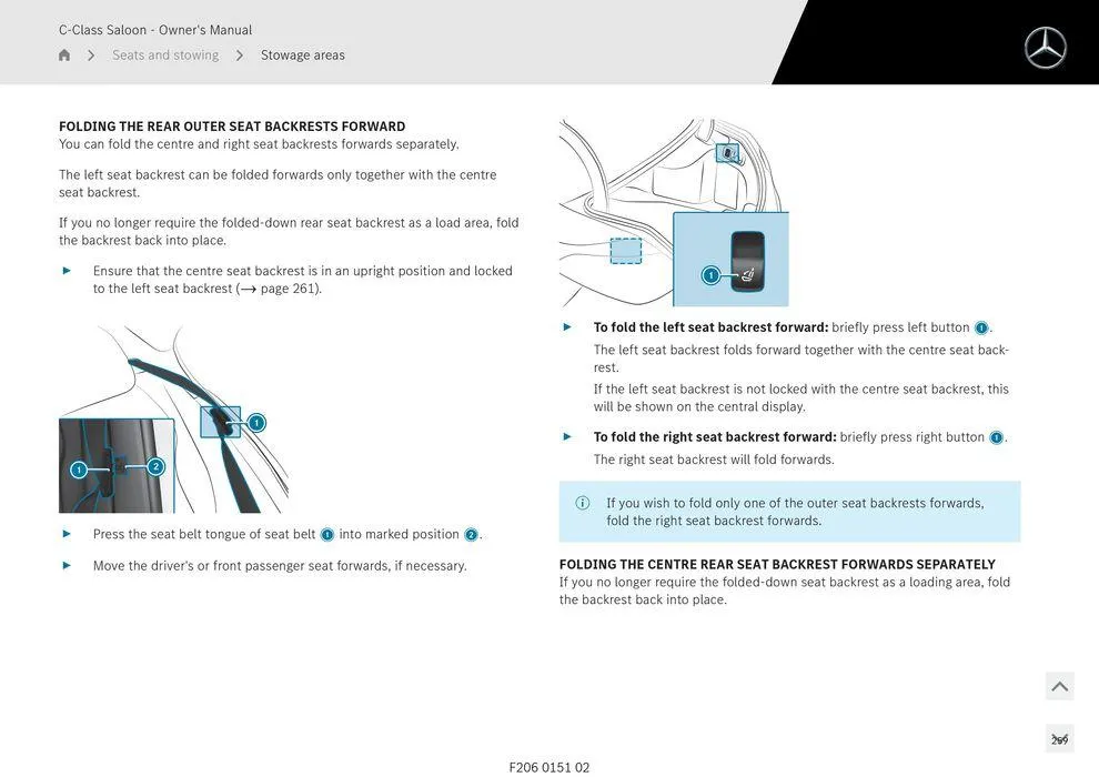 C-Class Sedan - Catalogue valid from 11 September to 11 September 2025 - page 259