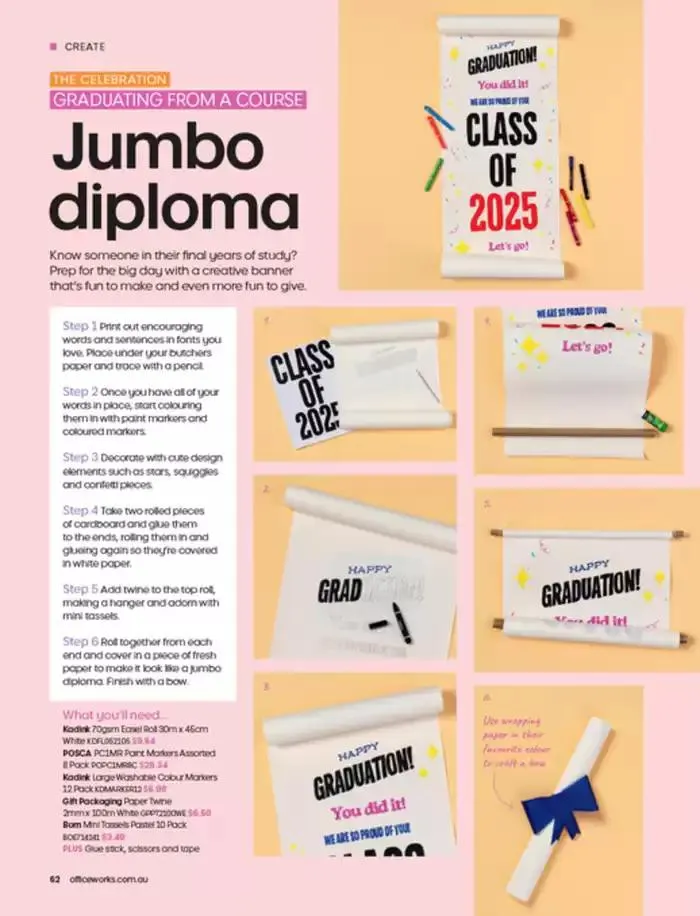 Back To School 2025 - Catalogue valid from 6 January to 6 April 2025 - page 63