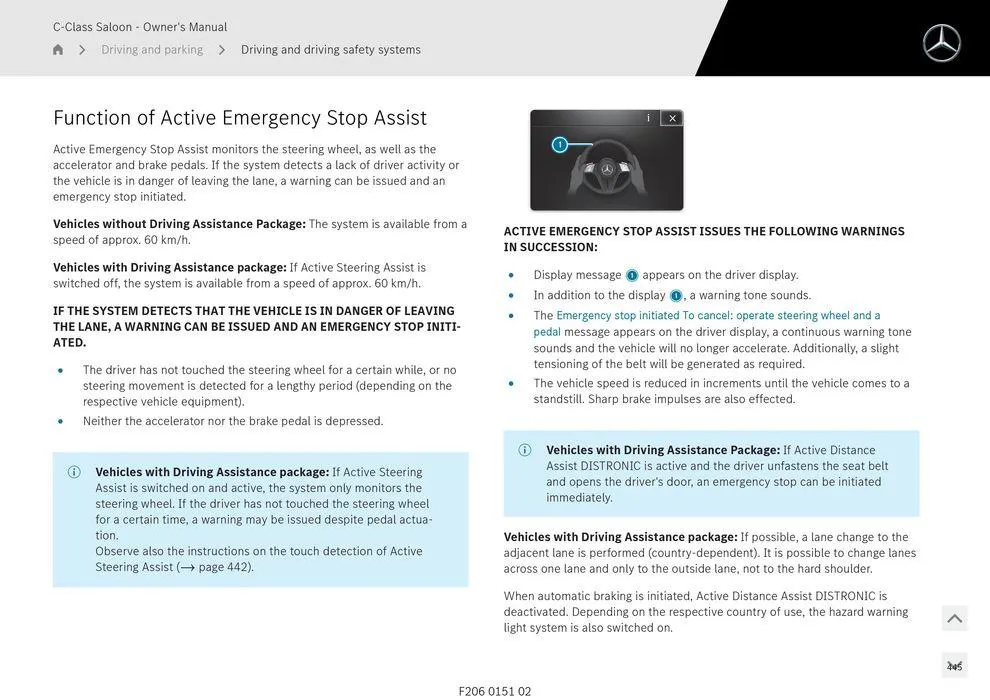 C-Class Sedan - Catalogue valid from 11 September to 11 September 2025 - page 445
