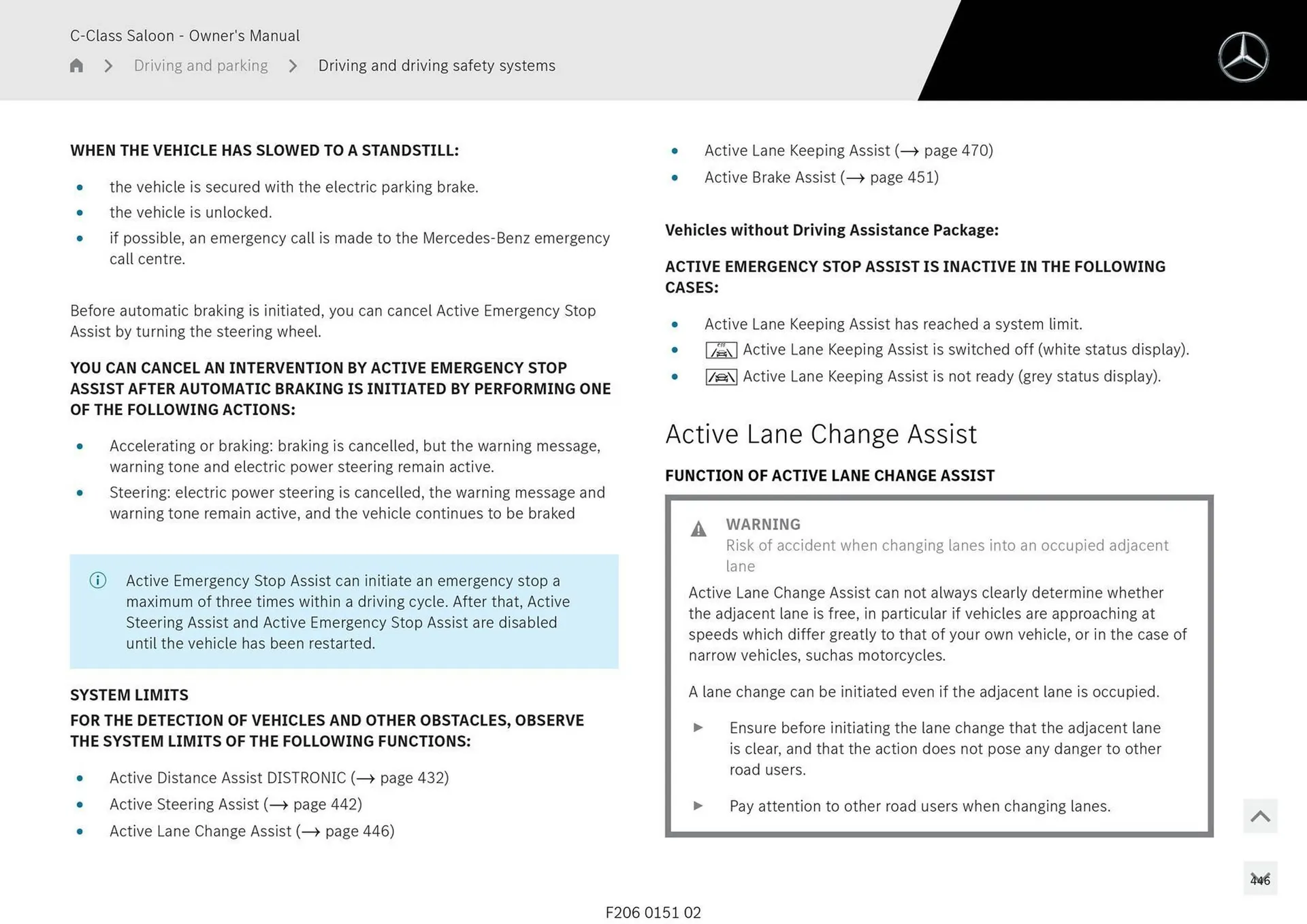 Mercedes-Benz catalogue - Catalogue valid from 28 April to 28 May 2025 - page 446