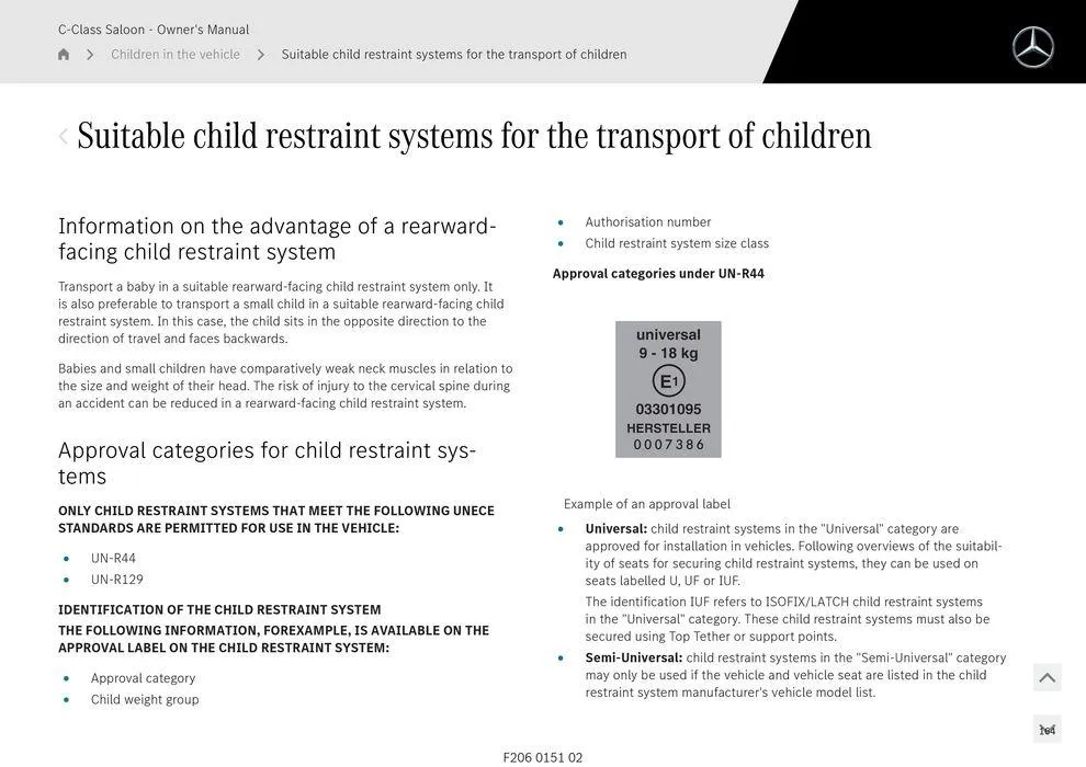 C-Class Sedan - Catalogue valid from 11 September to 11 September 2025 - page 164