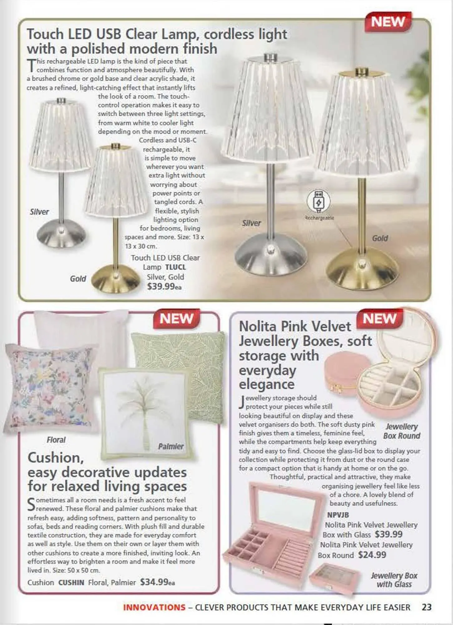 Innovations catalogue - Catalogue valid from 5 May to 9 June 2026 - page 23