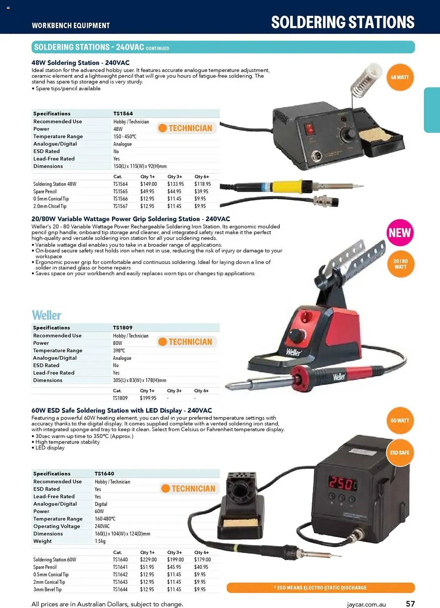 Jaycar Electronics catalogue - Catalogue valid from 8 July to 9 July 2026 - page 57