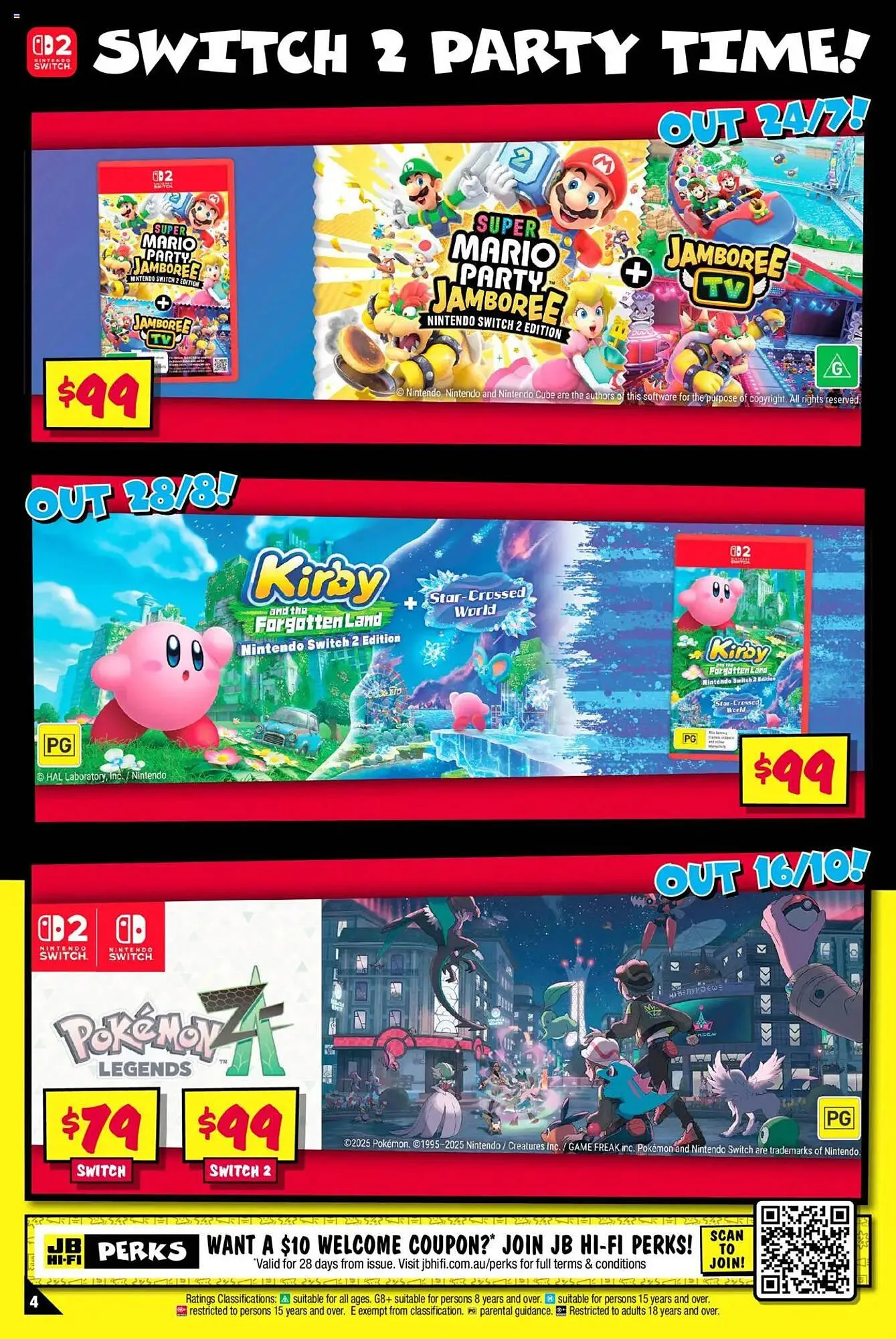 JB Hi-Fi catalogue - Catalogue valid from 10 July to 23 July 2025 - page 4