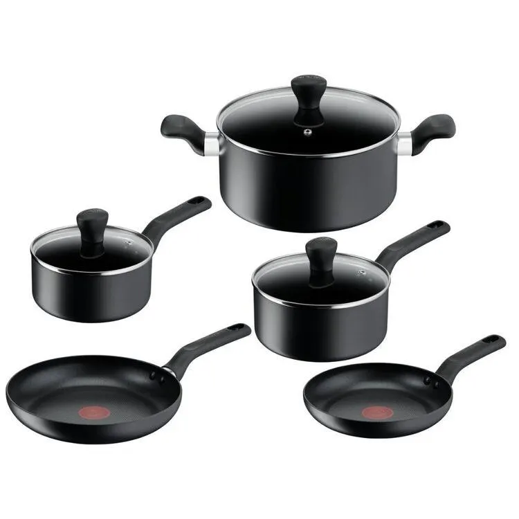 Tefal Comfort 5-Piece Hard Anodised Cookware Set